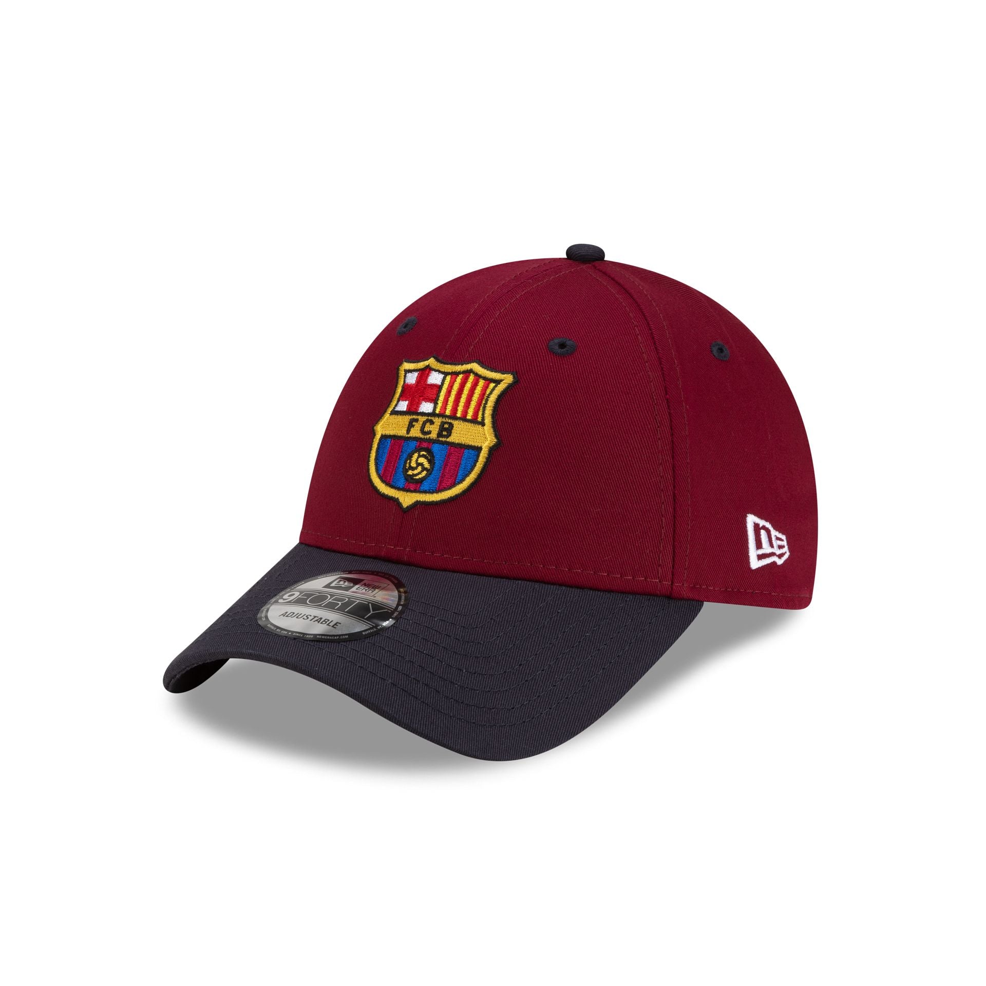 FC Barcelona Contrast Cardinal 9FORTY Adjustable Hat - Nextgenmallstore