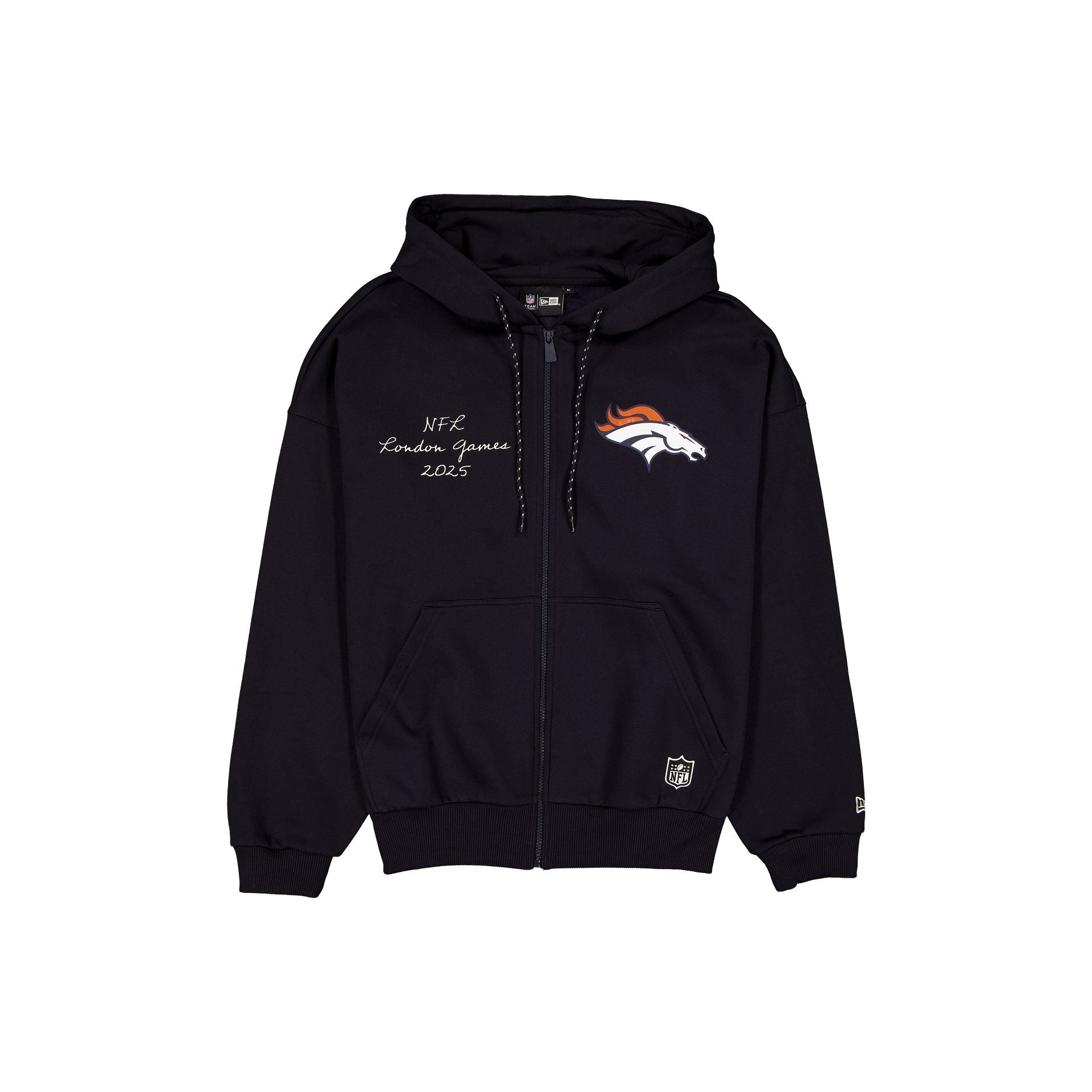 Denver Broncos International Games Full-Zip Hoodie