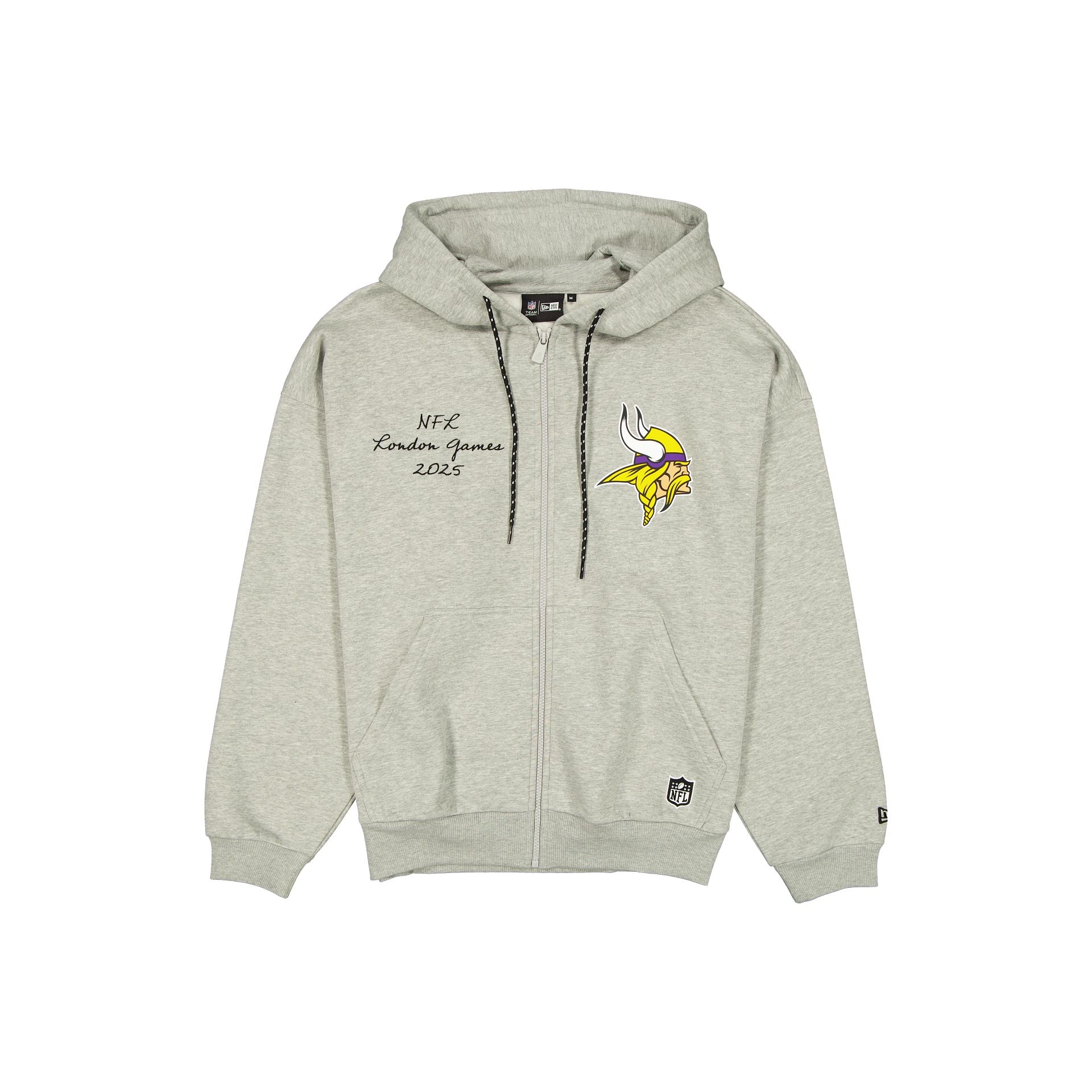 Minnesota Vikings International Games Full-Zip Hoodie - Nextgenmallstore