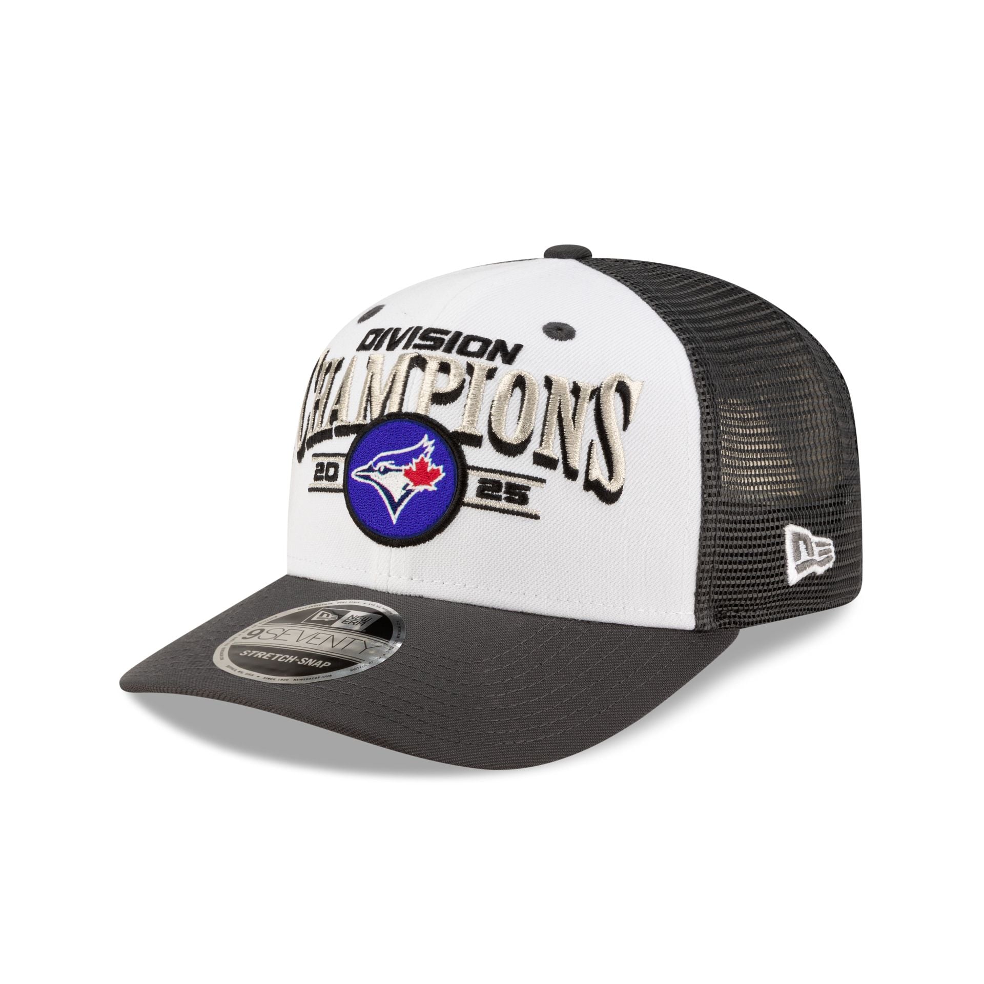 Toronto Blue Jays 2025 Regular Season Division Champions Locker Room 9SEVENTY Stretch-Snap Hat - Nextgenmallstore