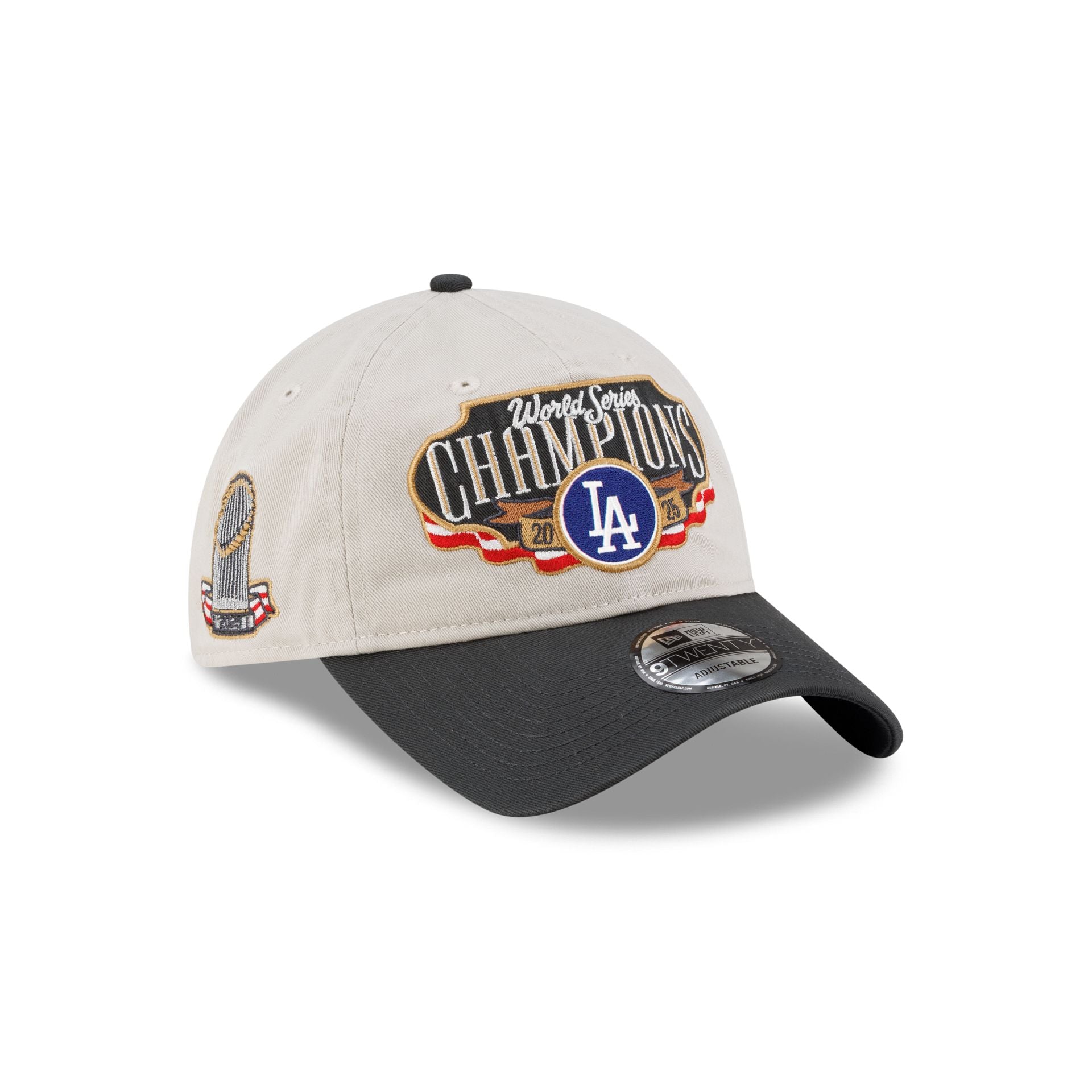 Los Angeles Dodgers 2025 World Series Champions Locker Room 9TWENTY Adjustable Hat - Nextgenmallstore