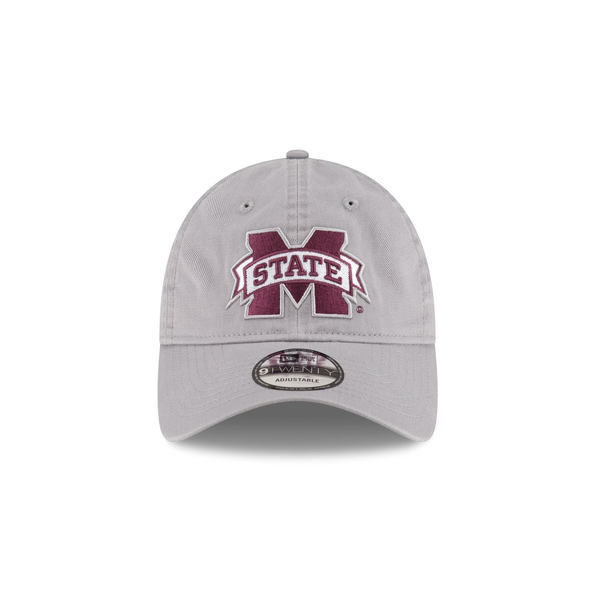 Mississippi State Bulldogs Gray 9TWENTY Adjustable Hat