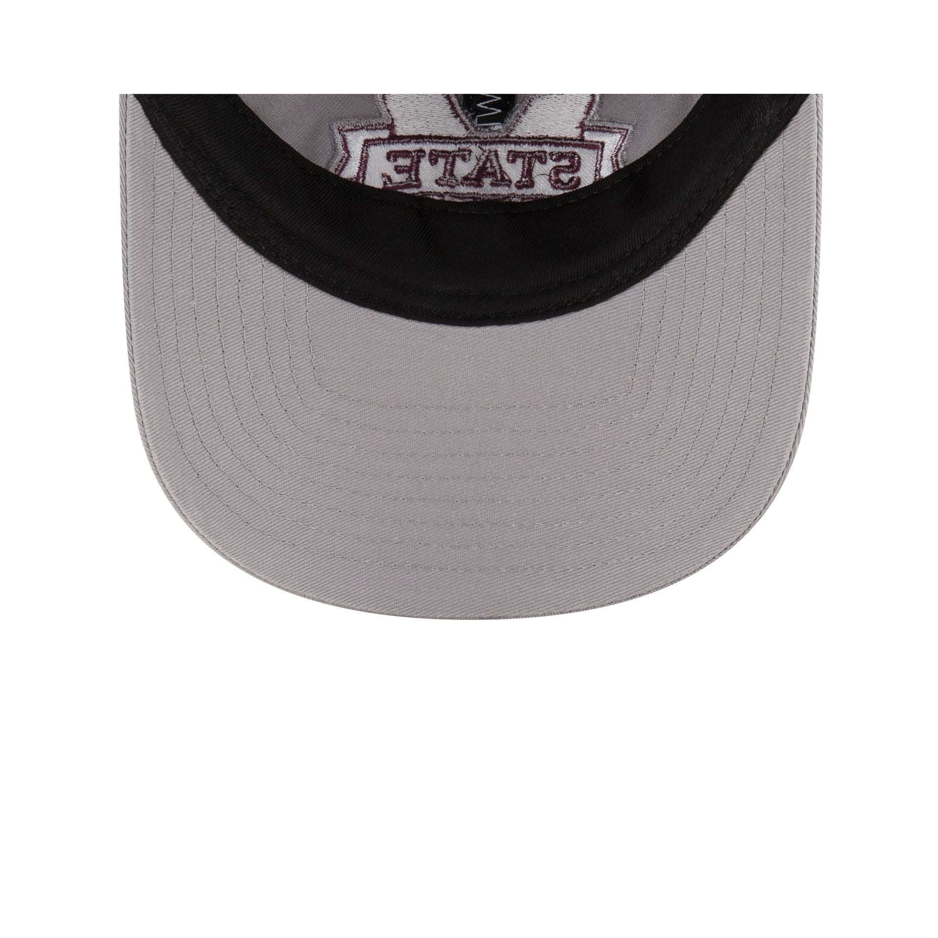 Mississippi State Bulldogs Gray 9TWENTY Adjustable Hat