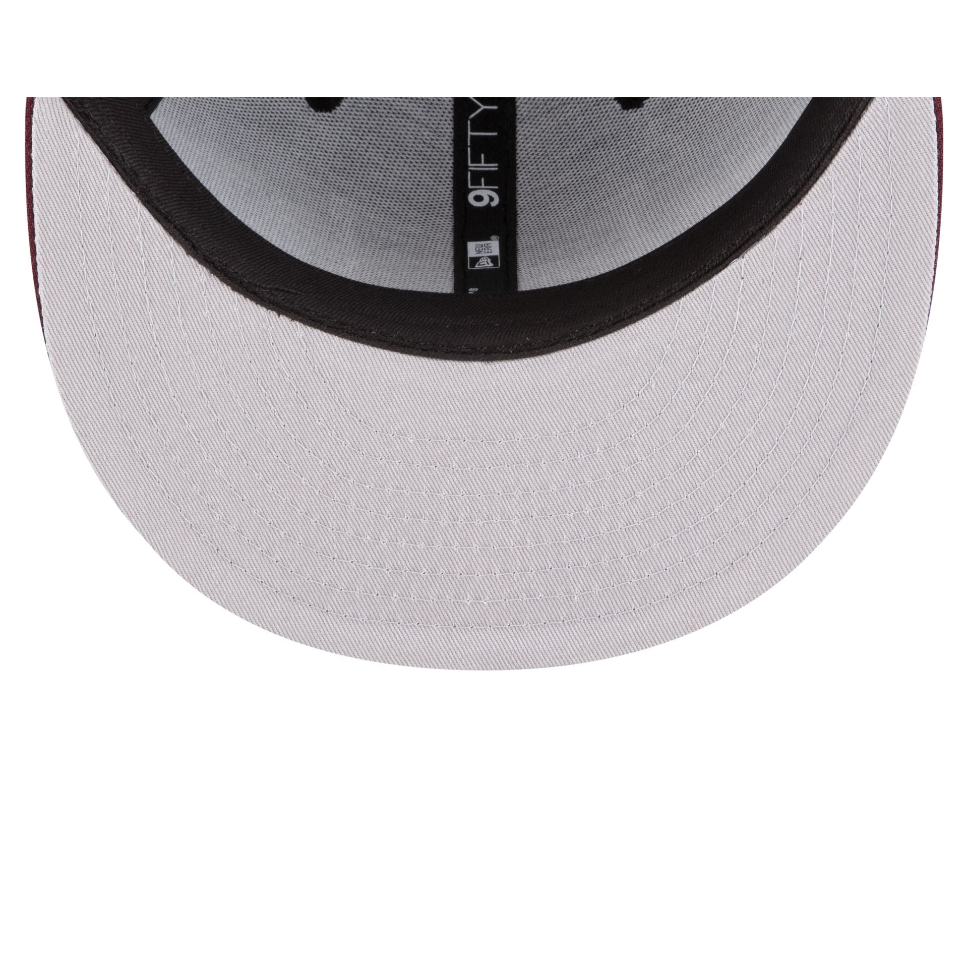 Morehouse Tigers Black Maroon 9FIFTY Snapback Hat