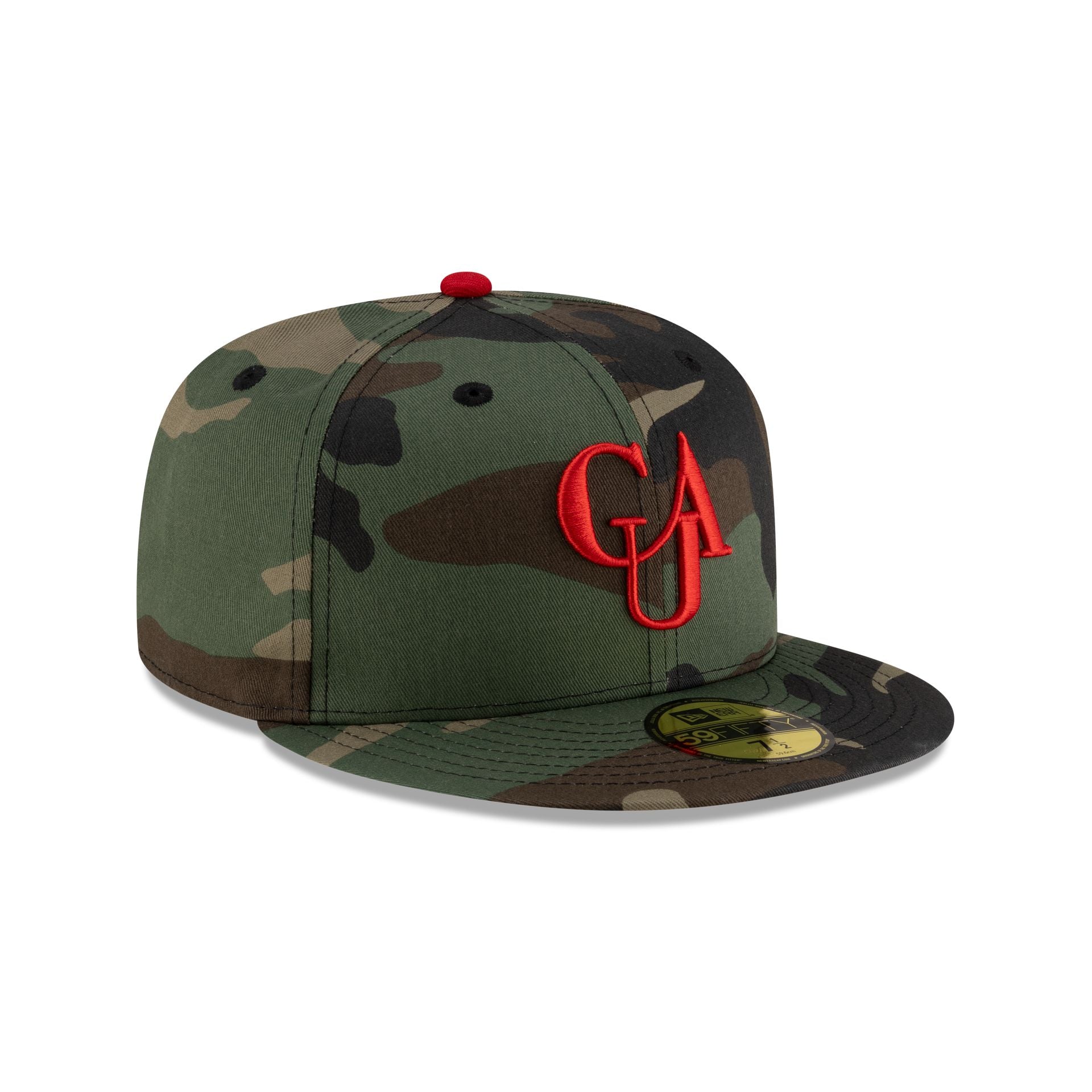 Clark Atlanta Panthers Camo 59FIFTY Fitted Hat - Nextgenmallstore