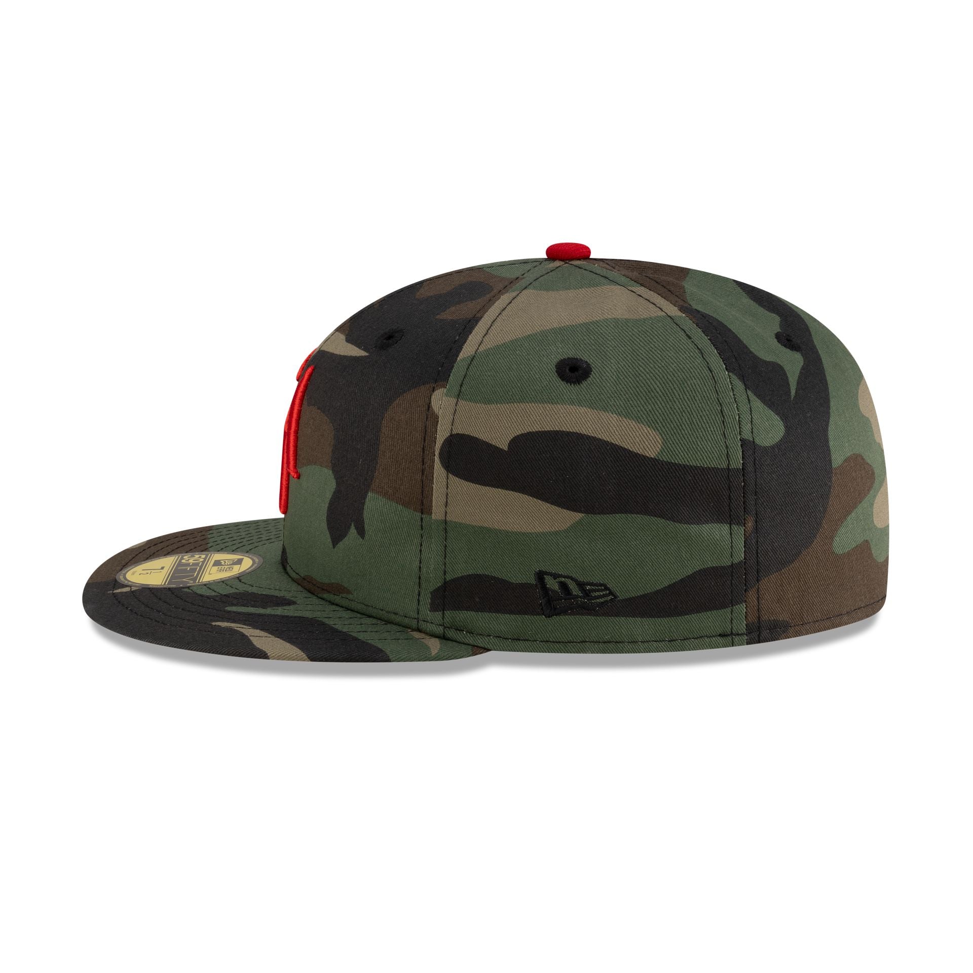 Clark Atlanta Panthers Camo 59FIFTY Fitted Hat