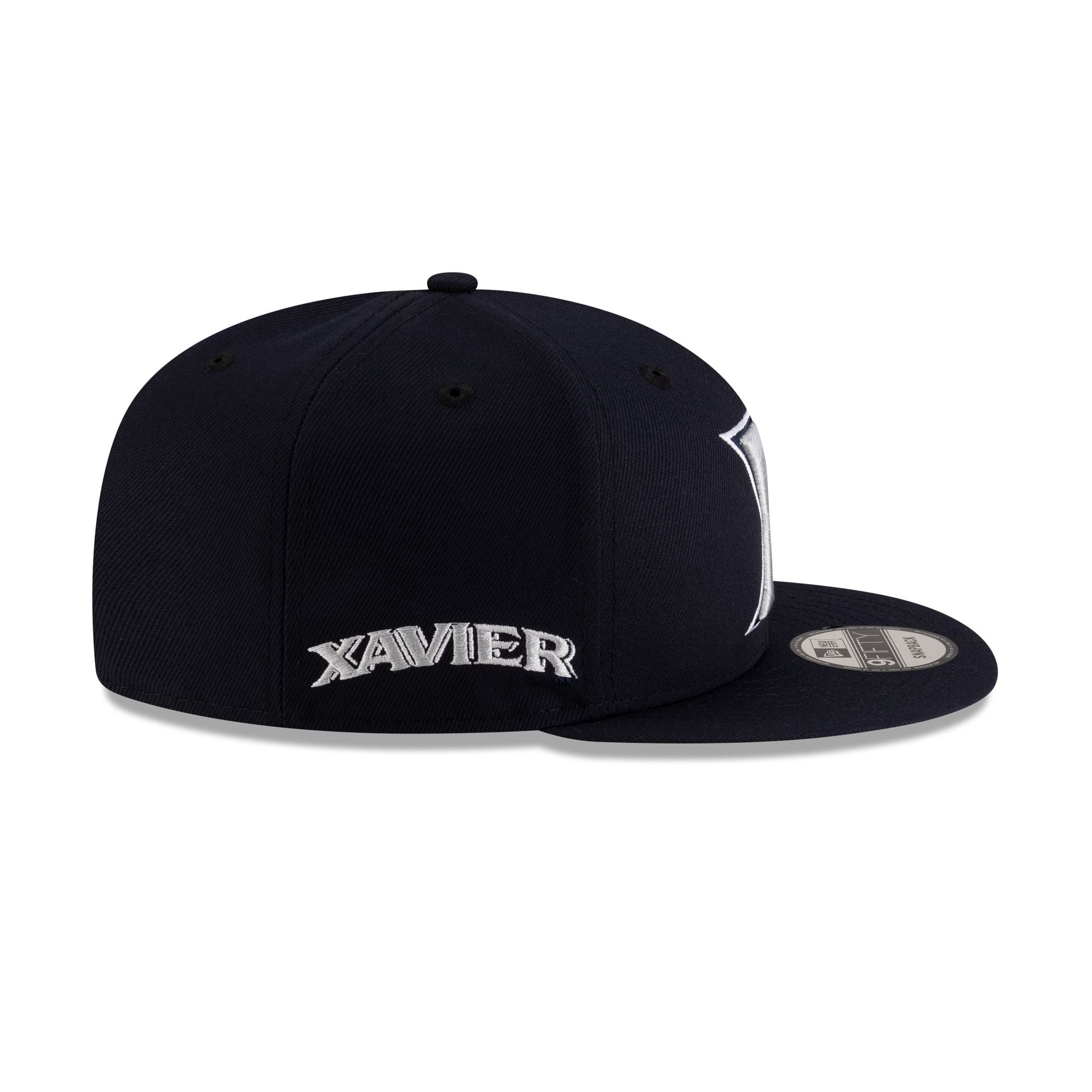 Xavier Musketeers Black 9FIFTY Snapback Hat