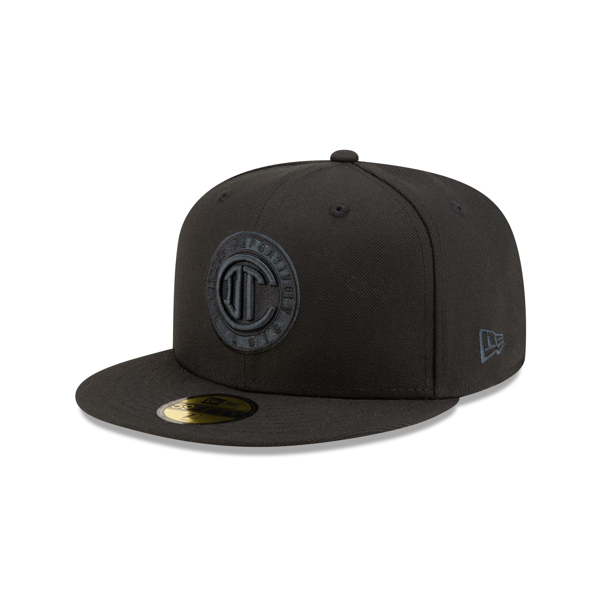 Deportivo Toluca FC Black 59FIFTY Fitted Hat - Nextgenmallstore