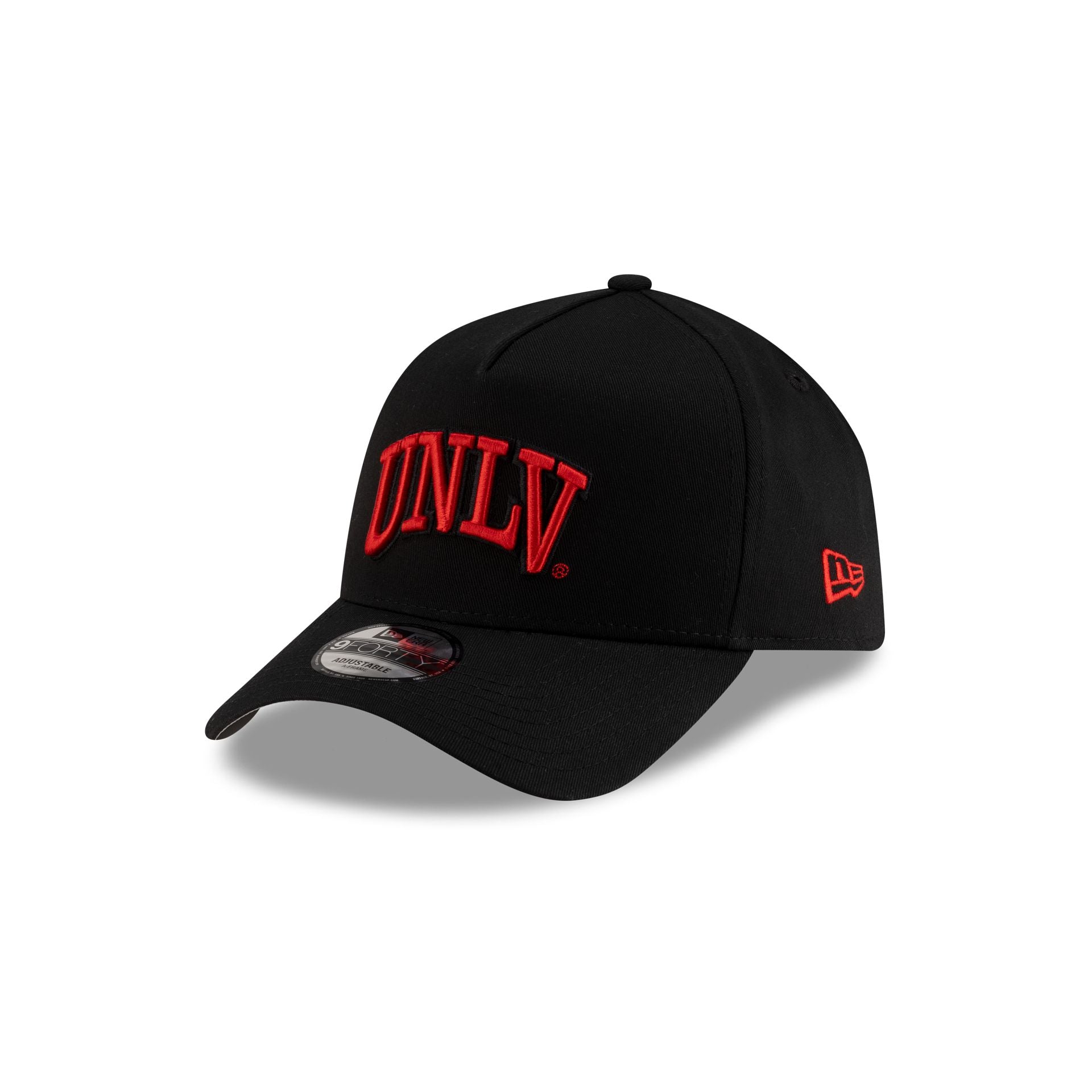 UNLV Runnin' Rebels Black 9FORTY A-Frame Snapback Hat - Nextgenmallstore