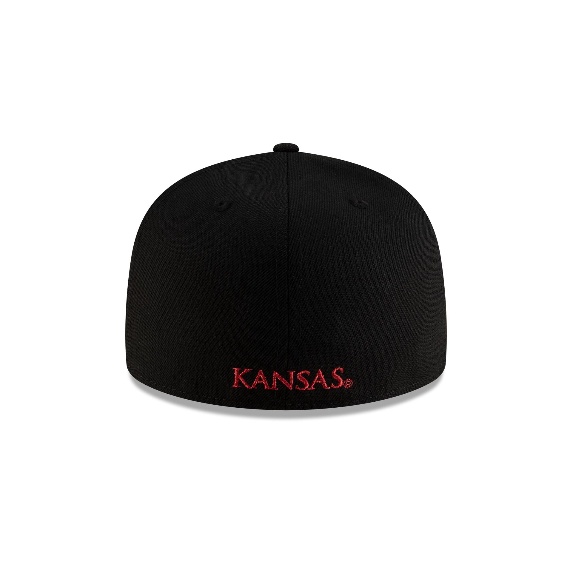 Kansas Jayhawks College Vault Black 59FIFTY Fitted