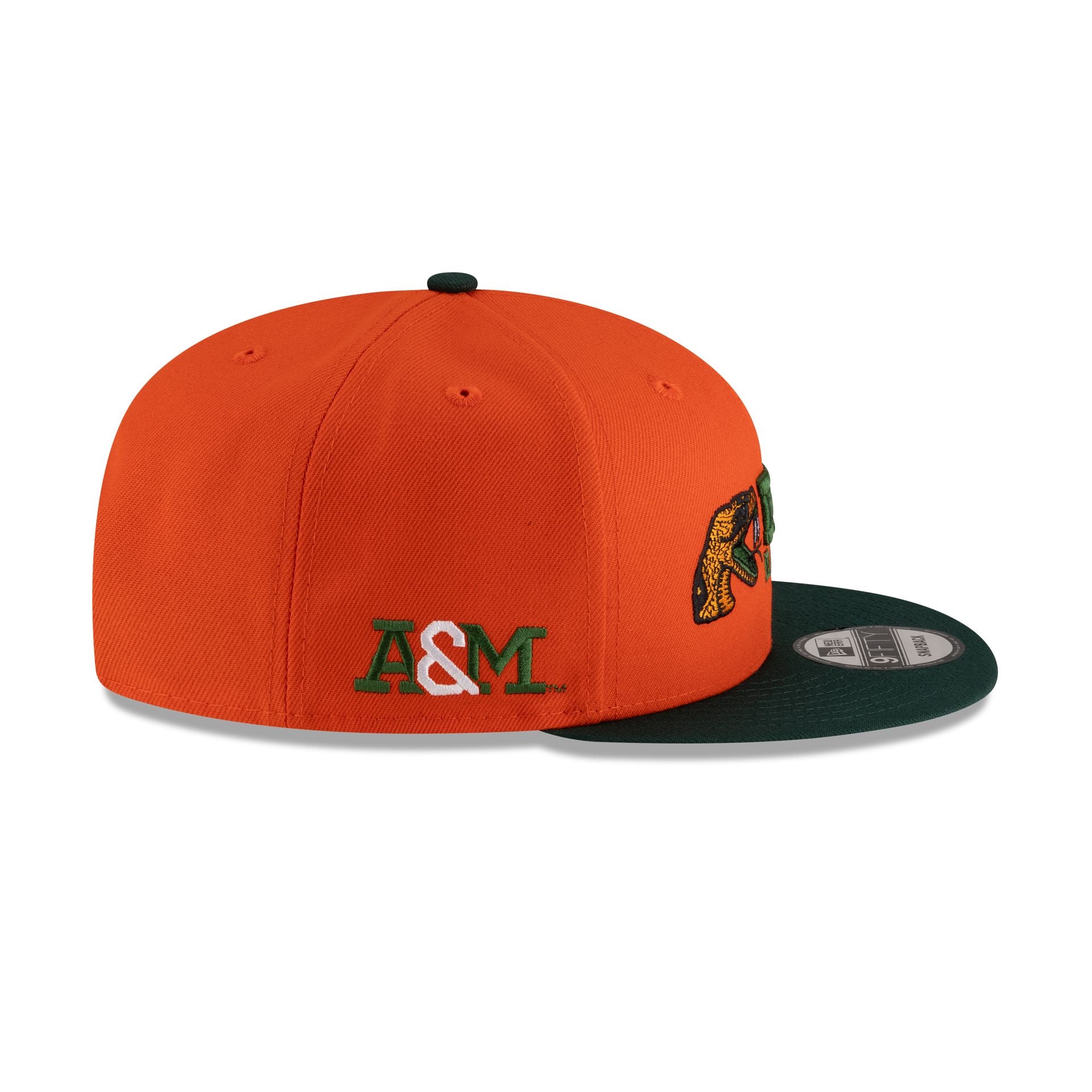 FAMU Rattlers Orange 9FIFTY Snapback Hat
