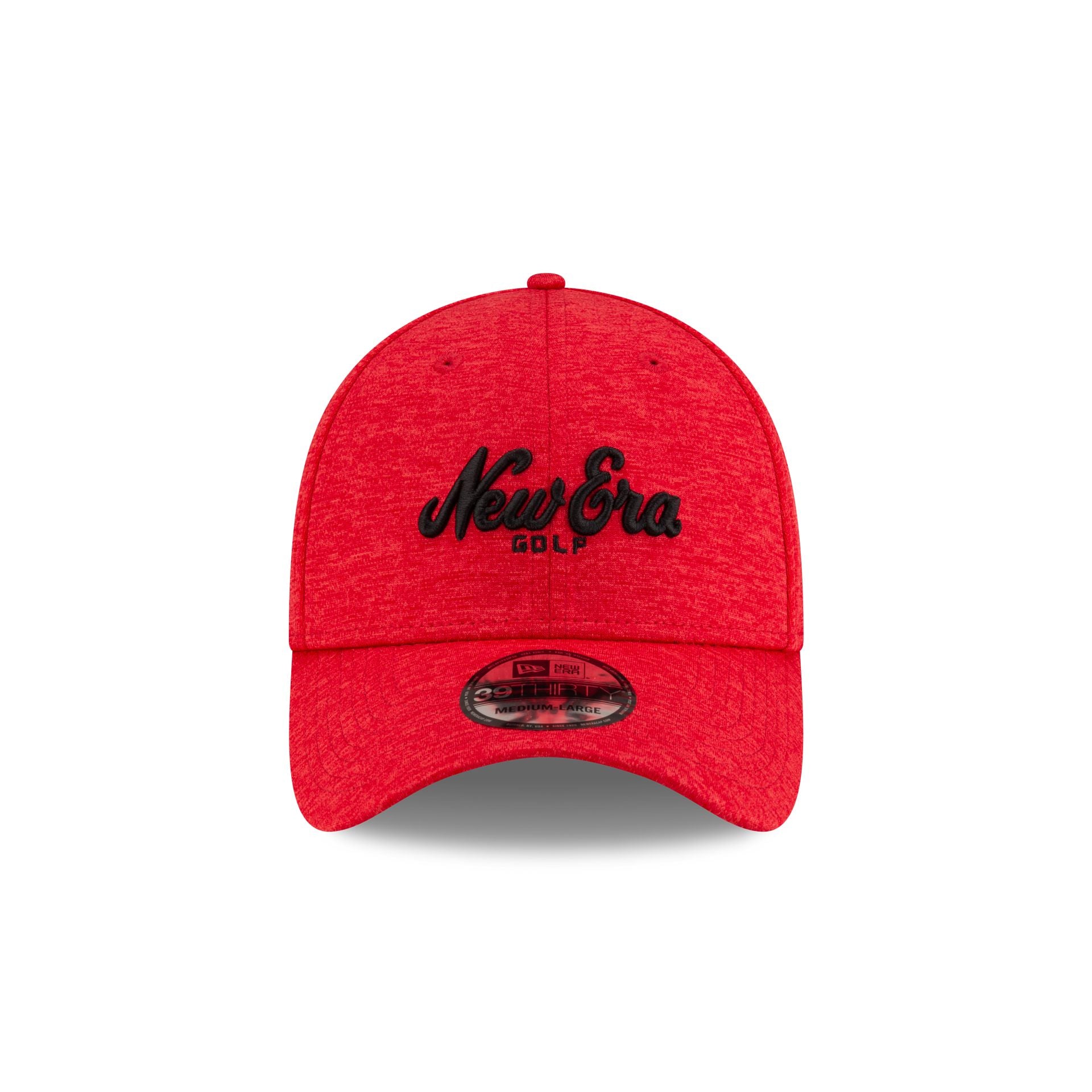 New Era Golf Script Red 39THIRTY Stretch Fit Hat