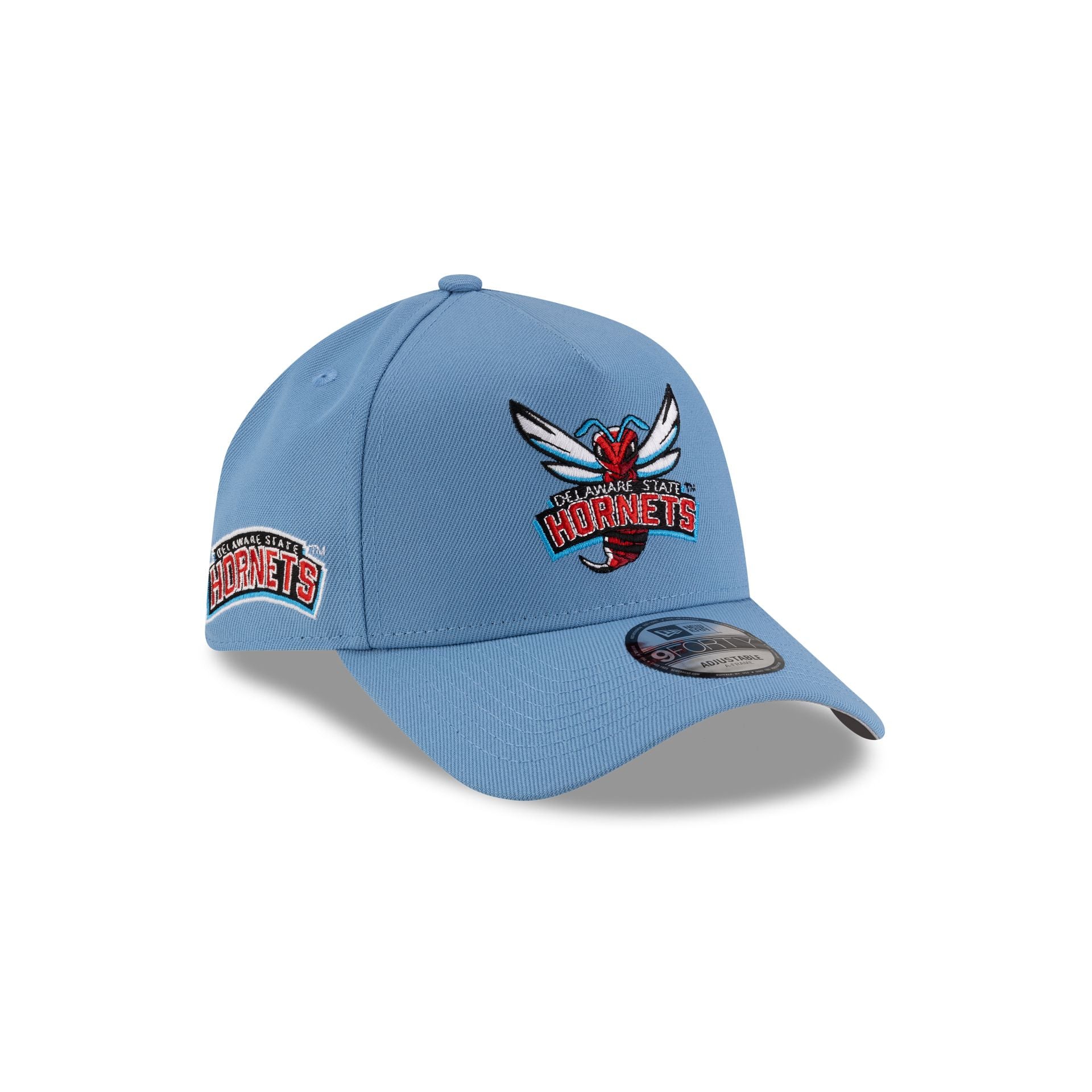 Delaware State Hornets 9FORTY A-Frame Snapback Hat - Nextgenmallstore