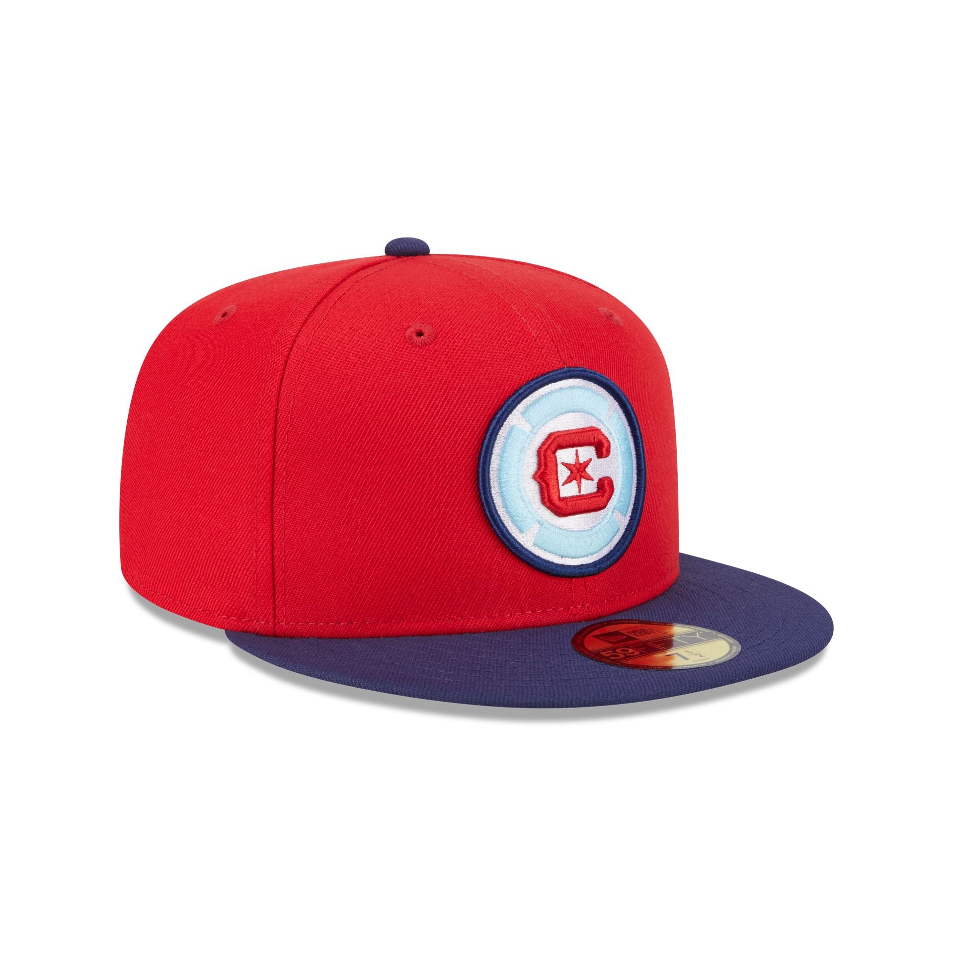 Chicago Fire 2025 MLS Kickoff 59FIFTY Fitted Hat