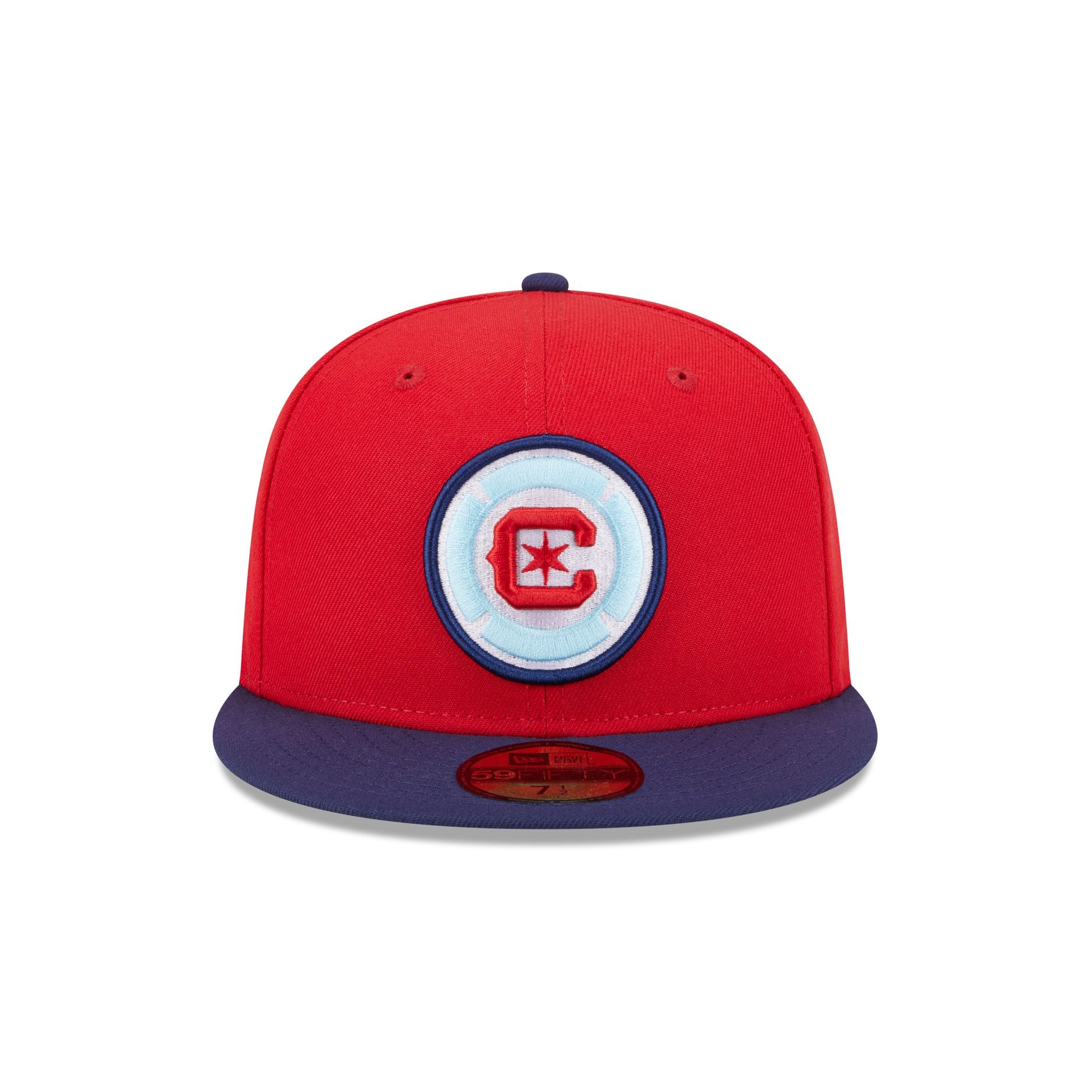Chicago Fire 2025 MLS Kickoff 59FIFTY Fitted Hat