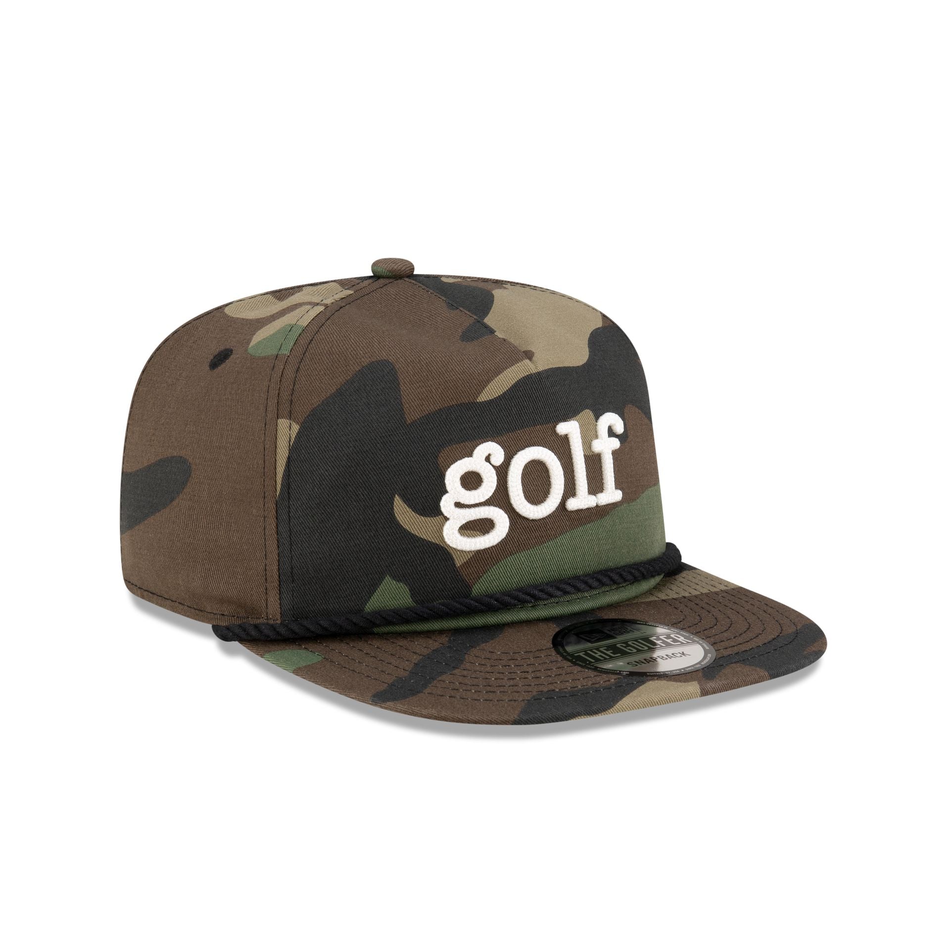 New Era Golf Woodland Camo Golfer Hat