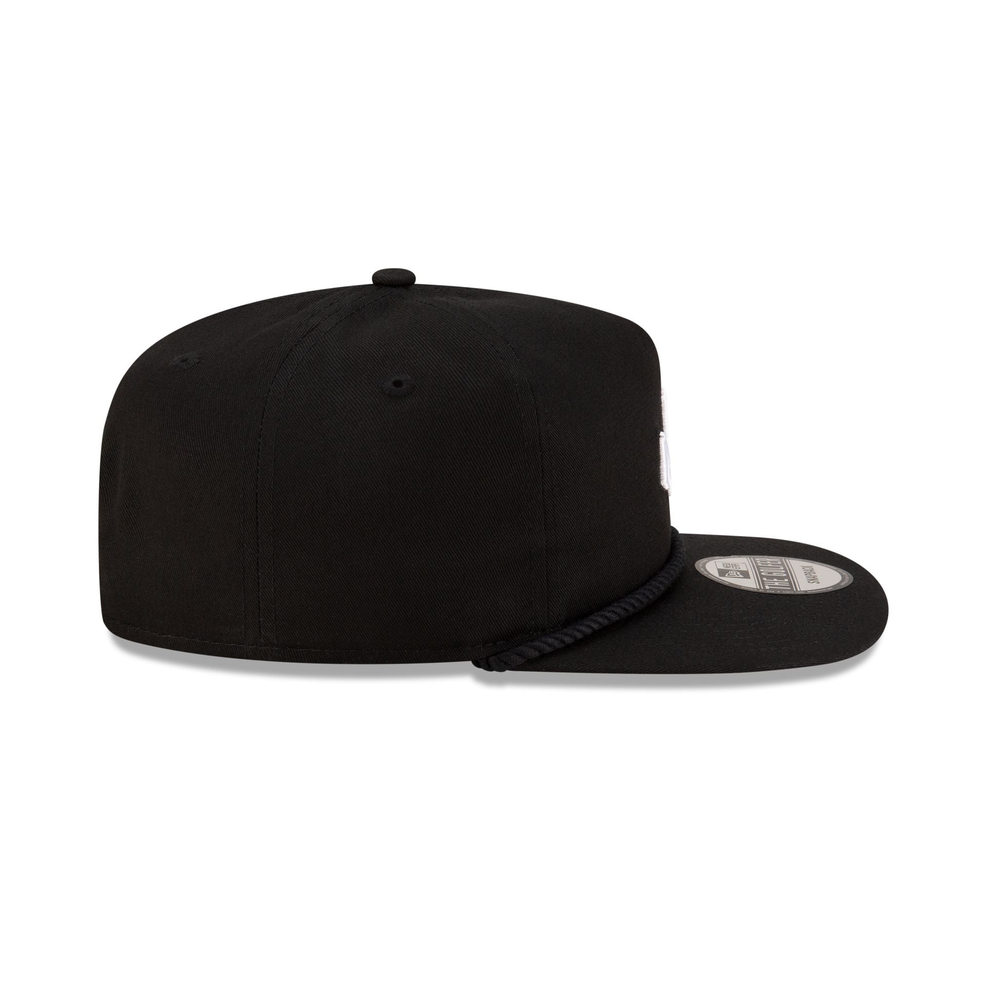 New Era Golf Black Logo Golfer Hat