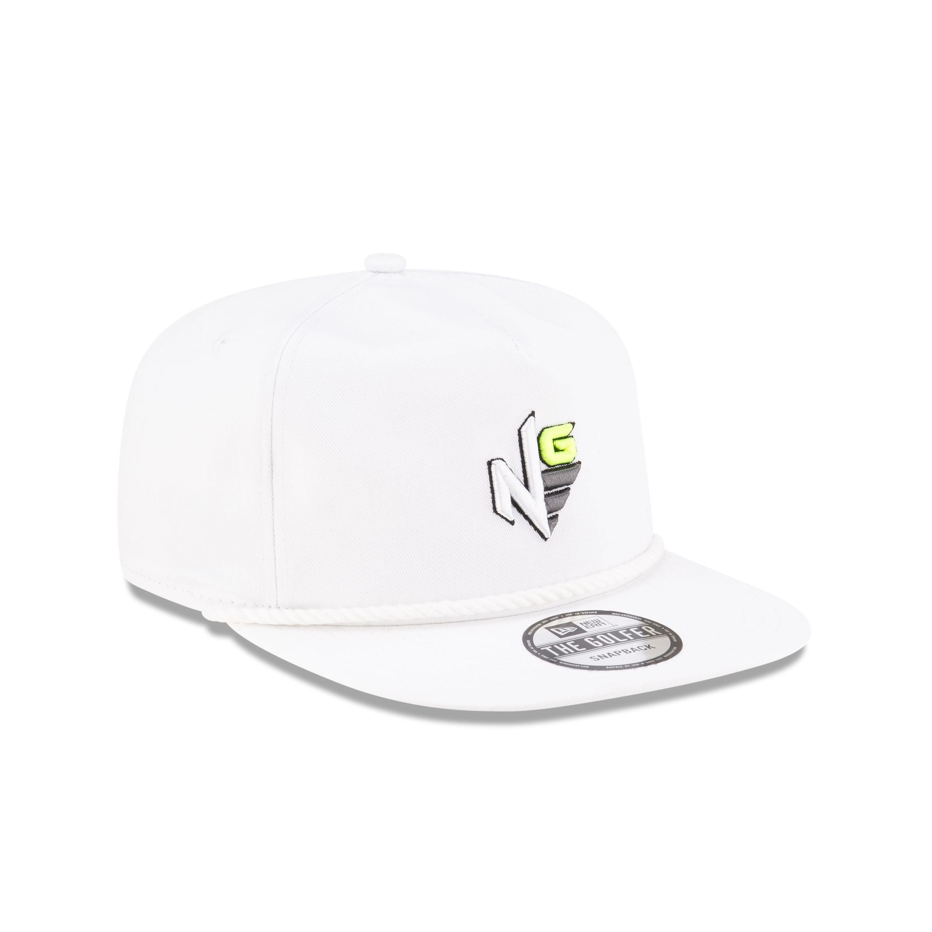 New Era Golf White Logo Golfer Hat