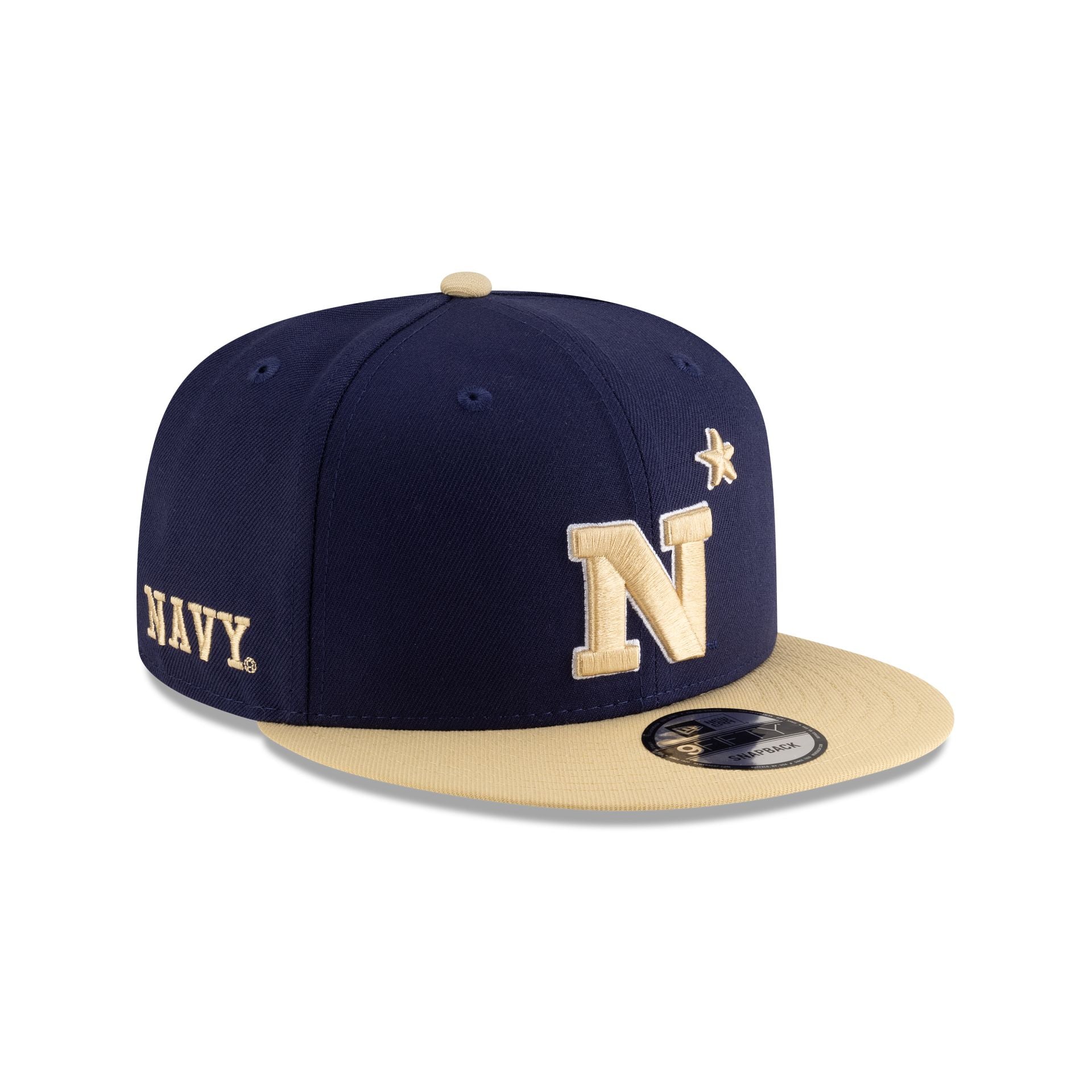 Navy Midshipmen Midnight 9FIFTY Snapback Hat - Nextgenmallstore