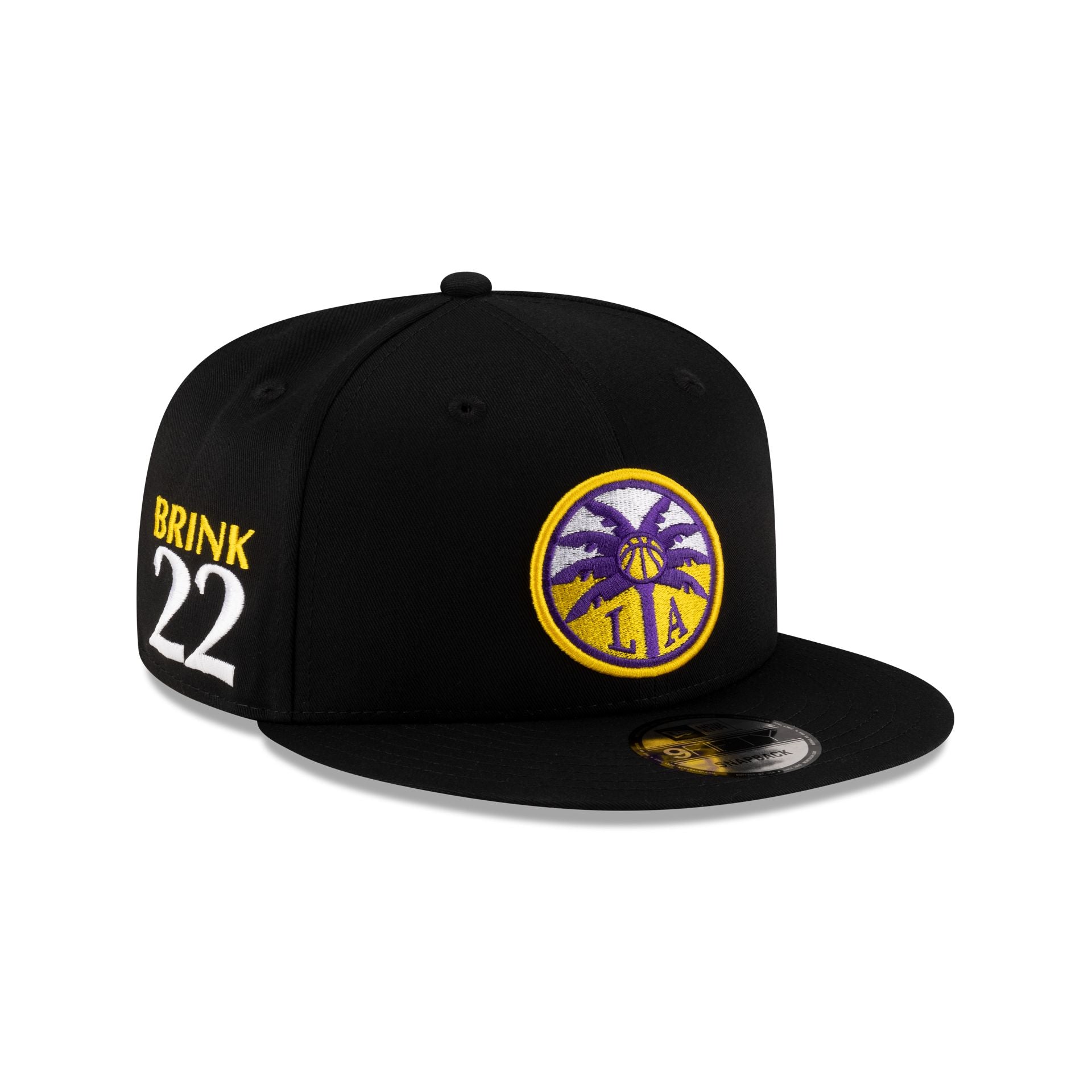 Los Angeles Sparks Cameron Brink Black 9FIFTY Snapback Hat - Nextgenmallstore