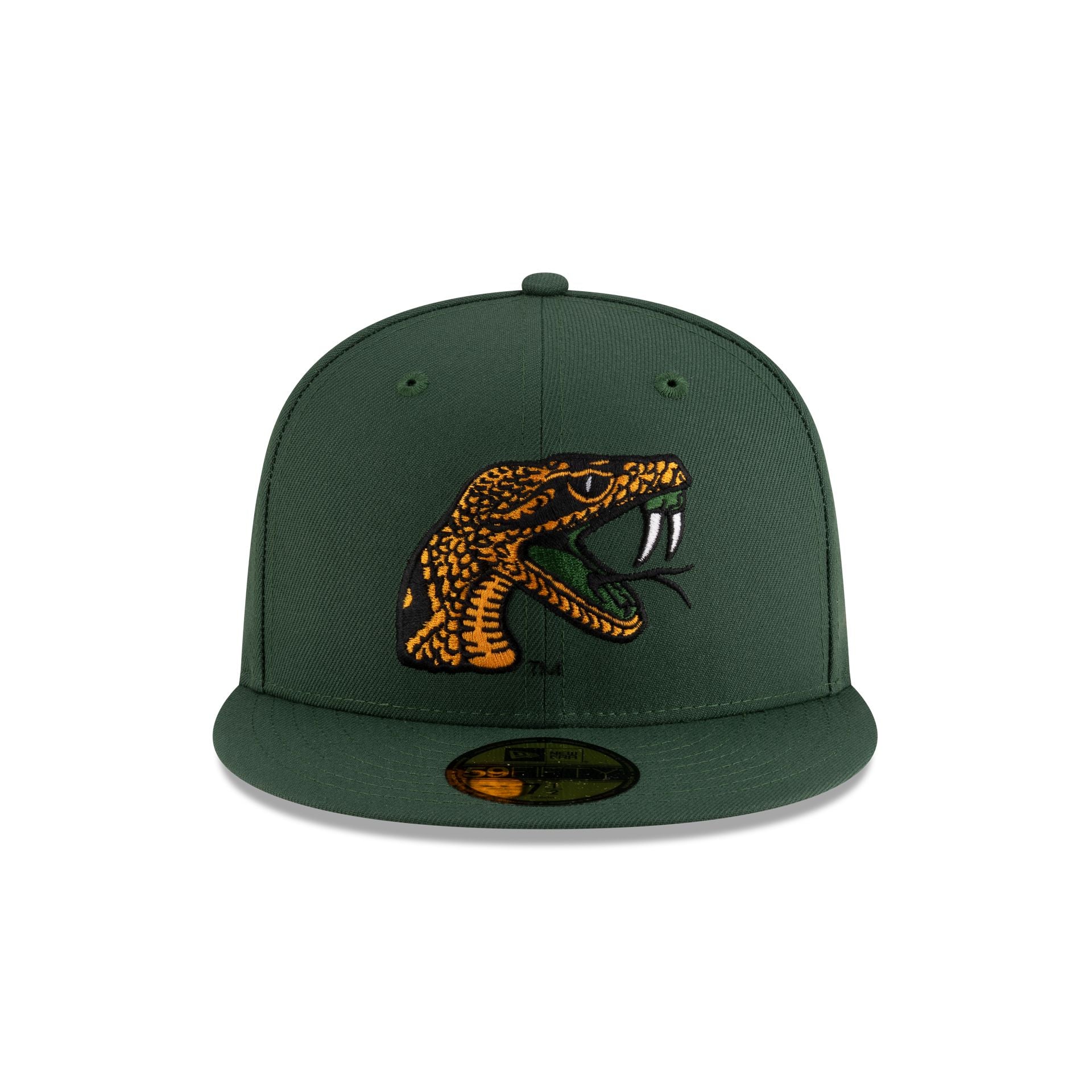 FAMU Rattlers Green 59FIFTY Fitted Hat