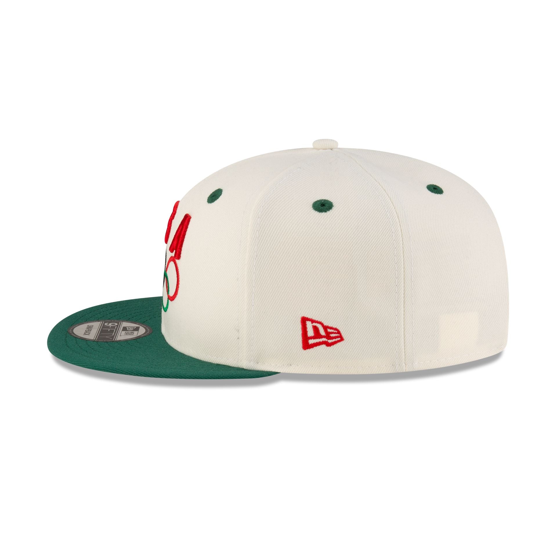 Team USA Chrome Green 9FIFTY Snapback Hat