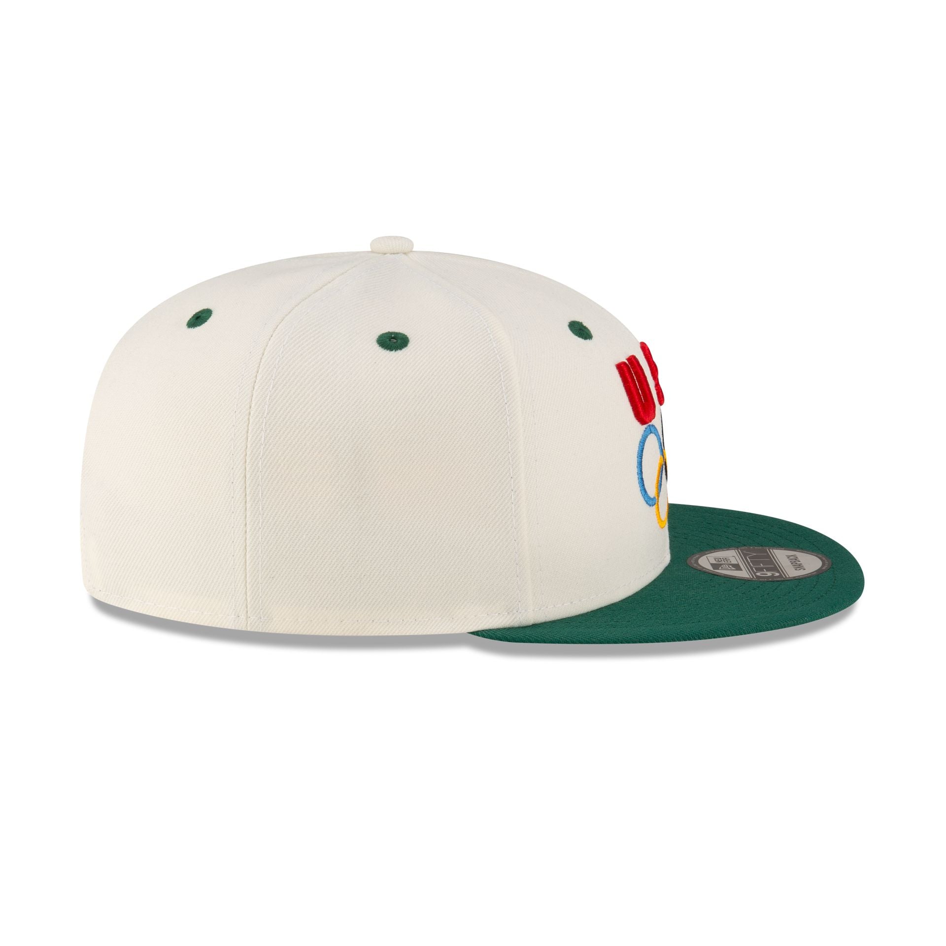 Team USA Chrome Green 9FIFTY Snapback Hat