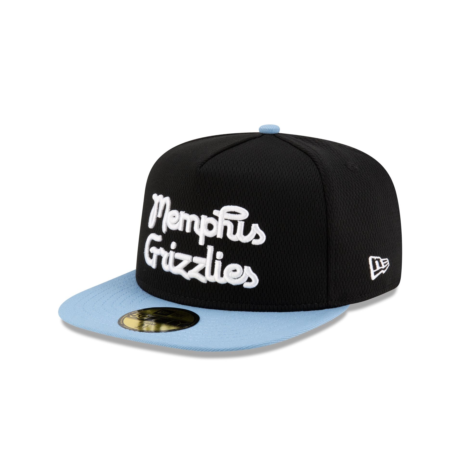 Memphis Grizzlies Dashmark Mesh 59FIFTY A-Frame Fitted Hat - Nextgenmallstore