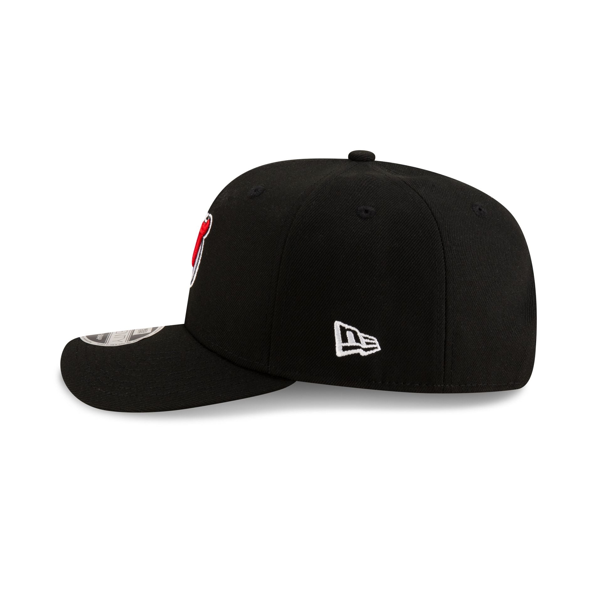 New Jersey Devils Black 9SEVENTY Stretch-Snap Hat