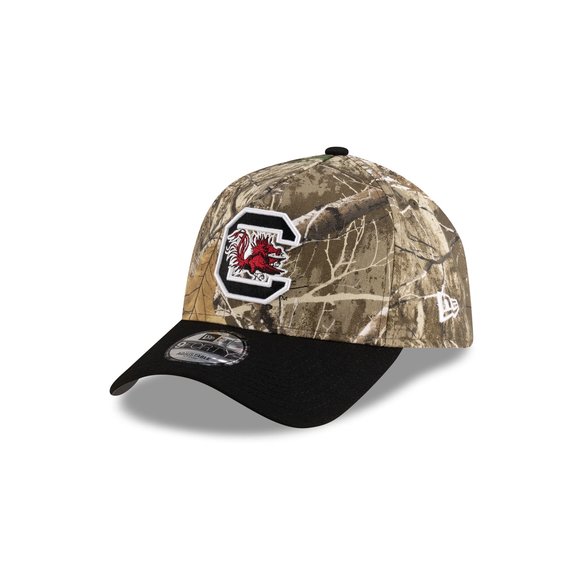 South Carolina Gamecocks Real Tree 9FORTY A-Frame Snapback Hat - Nextgenmallstore