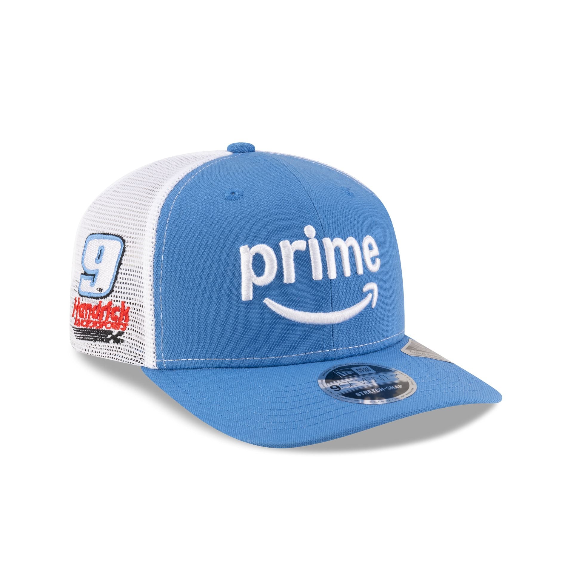 Hendrick Motorsports Chase Elliot Prime Partner 9SEVENTY Stretch-Snap Hat - Nextgenmallstore
