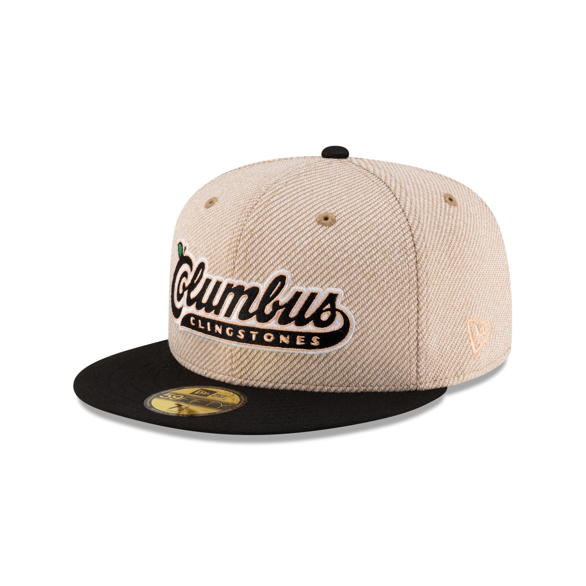 Columbus Clingstones Terry Heather Tan 59FIFTY Fitted Hat