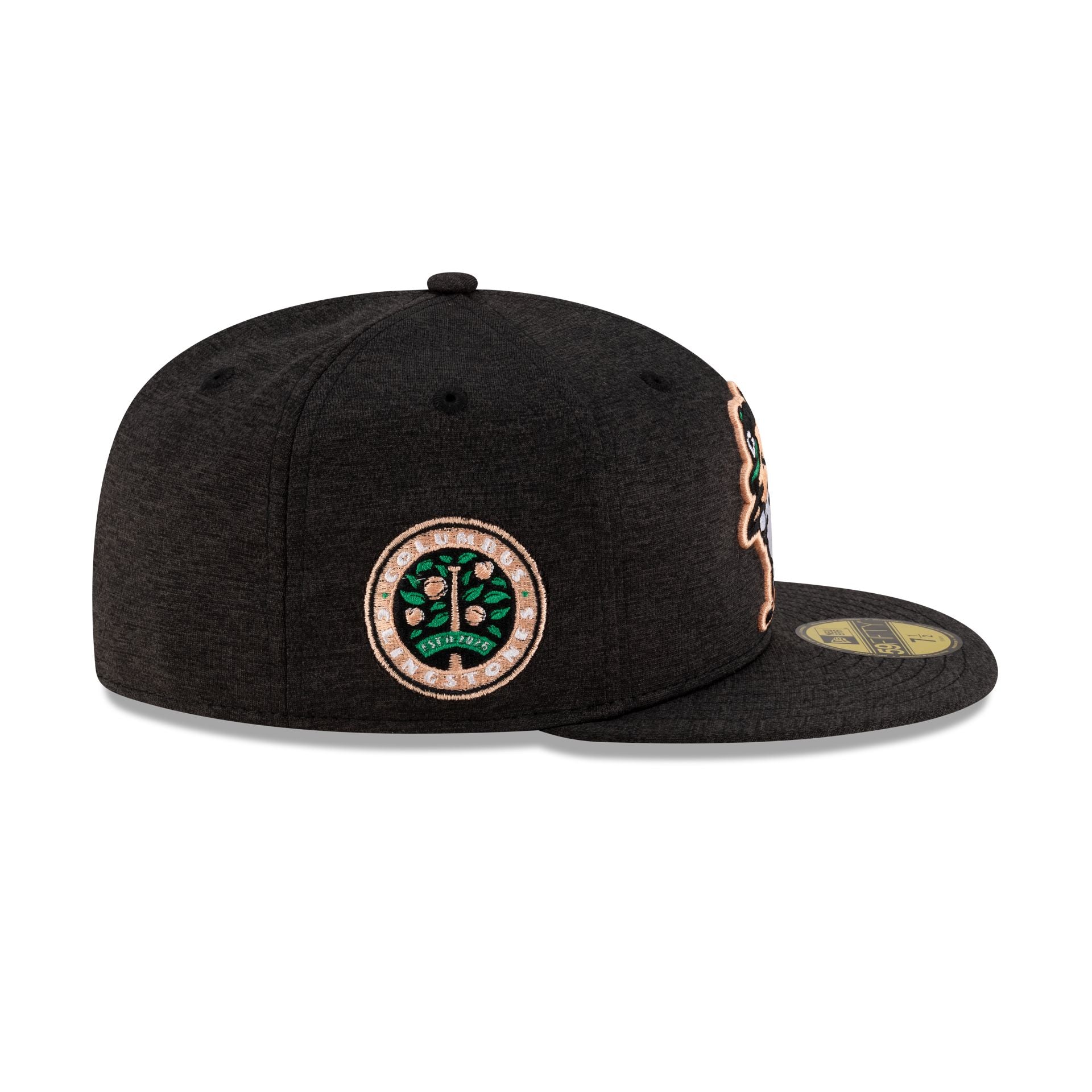 Columbus Clingstones Shadow Tech Black 59FIFTY Fitted Hat