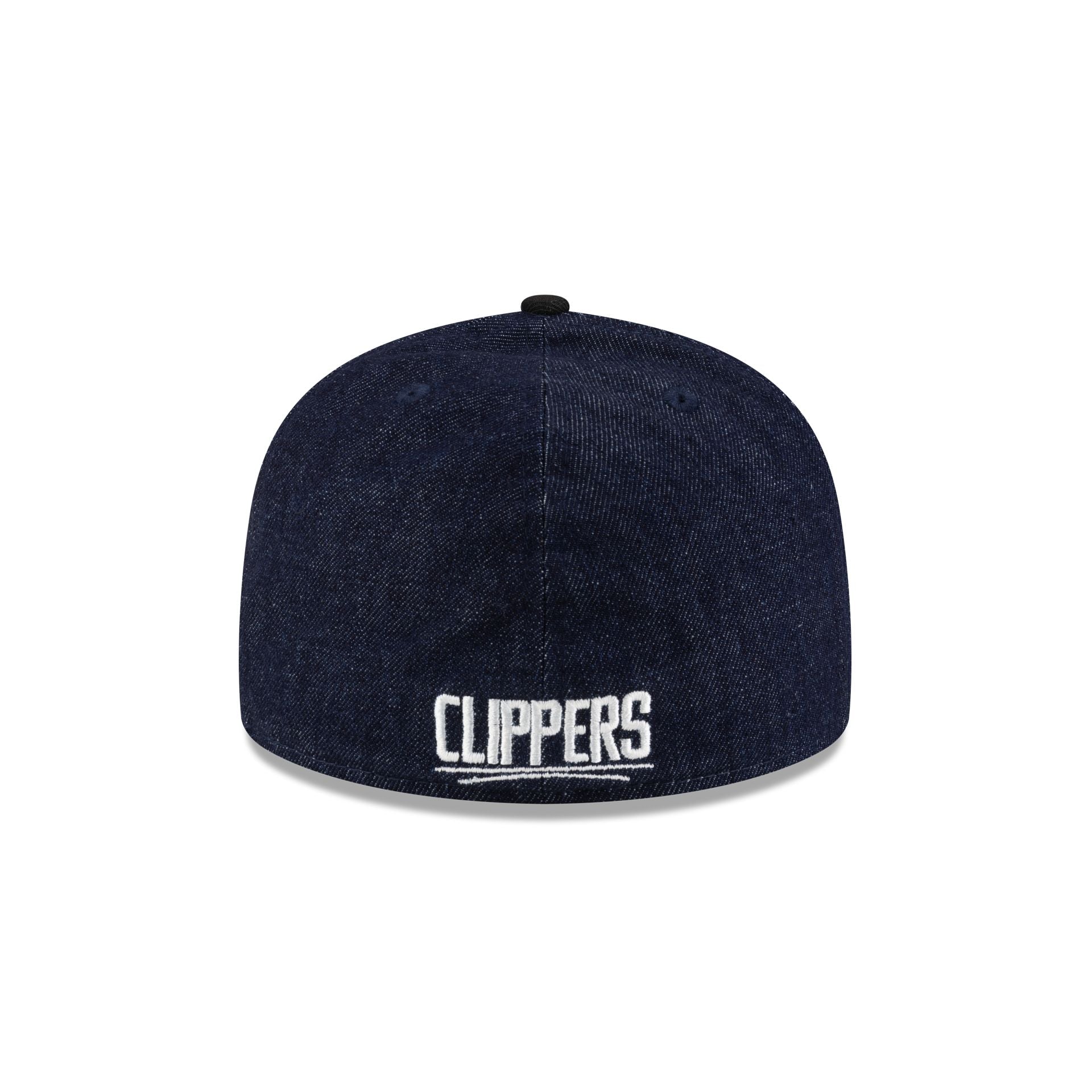 Los Angeles Clippers Navy Denim 59FIFTY A-Frame Fitted Hat