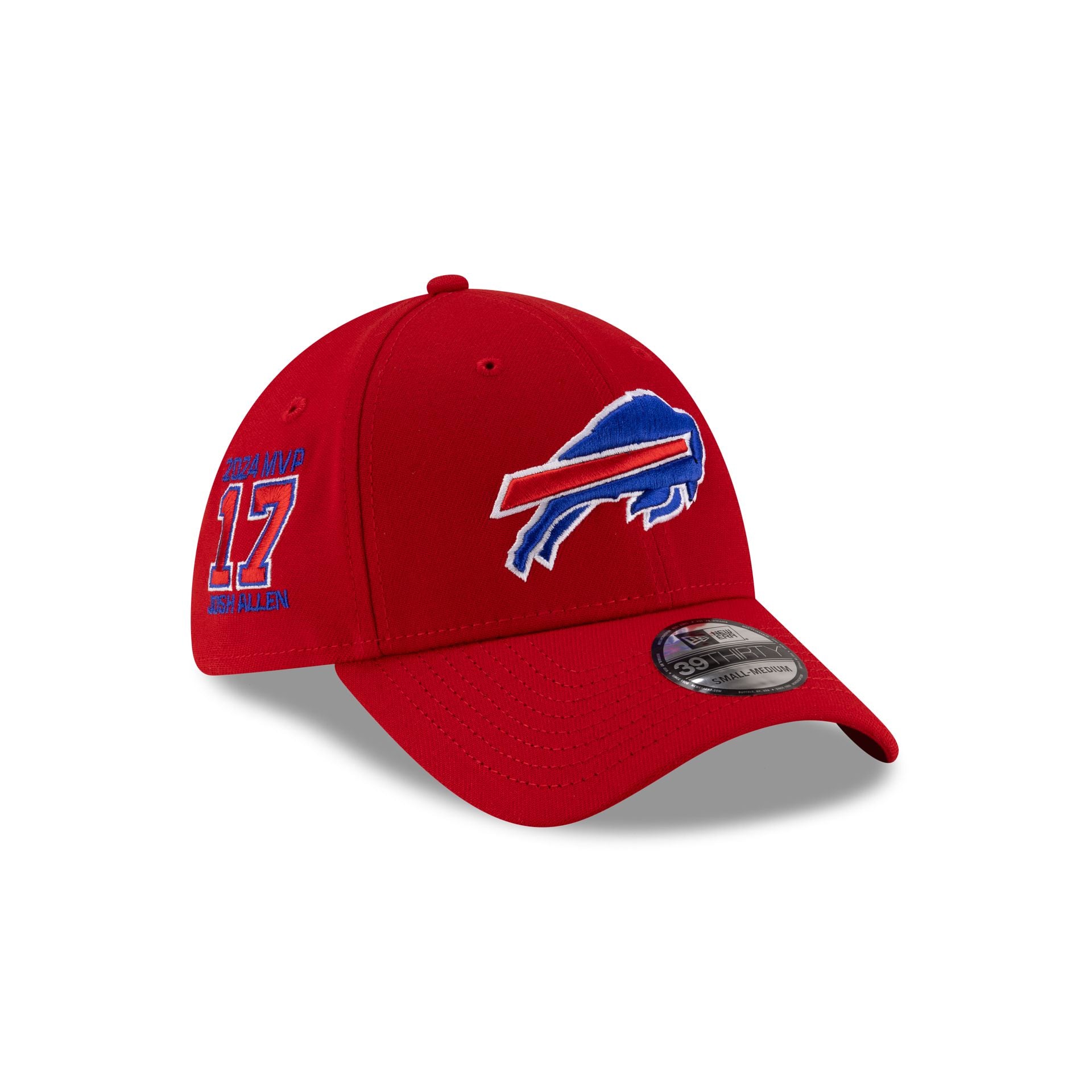 Buffalo Bills Josh Allen MVP Red 39THIRTY Stretch Fit Hat - Nextgenmallstore