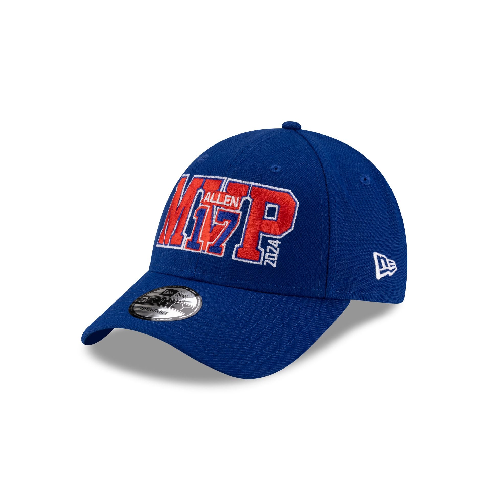 Buffalo Bills Josh Allen MVP Royal Blue 9FORTY Adjustable Hat