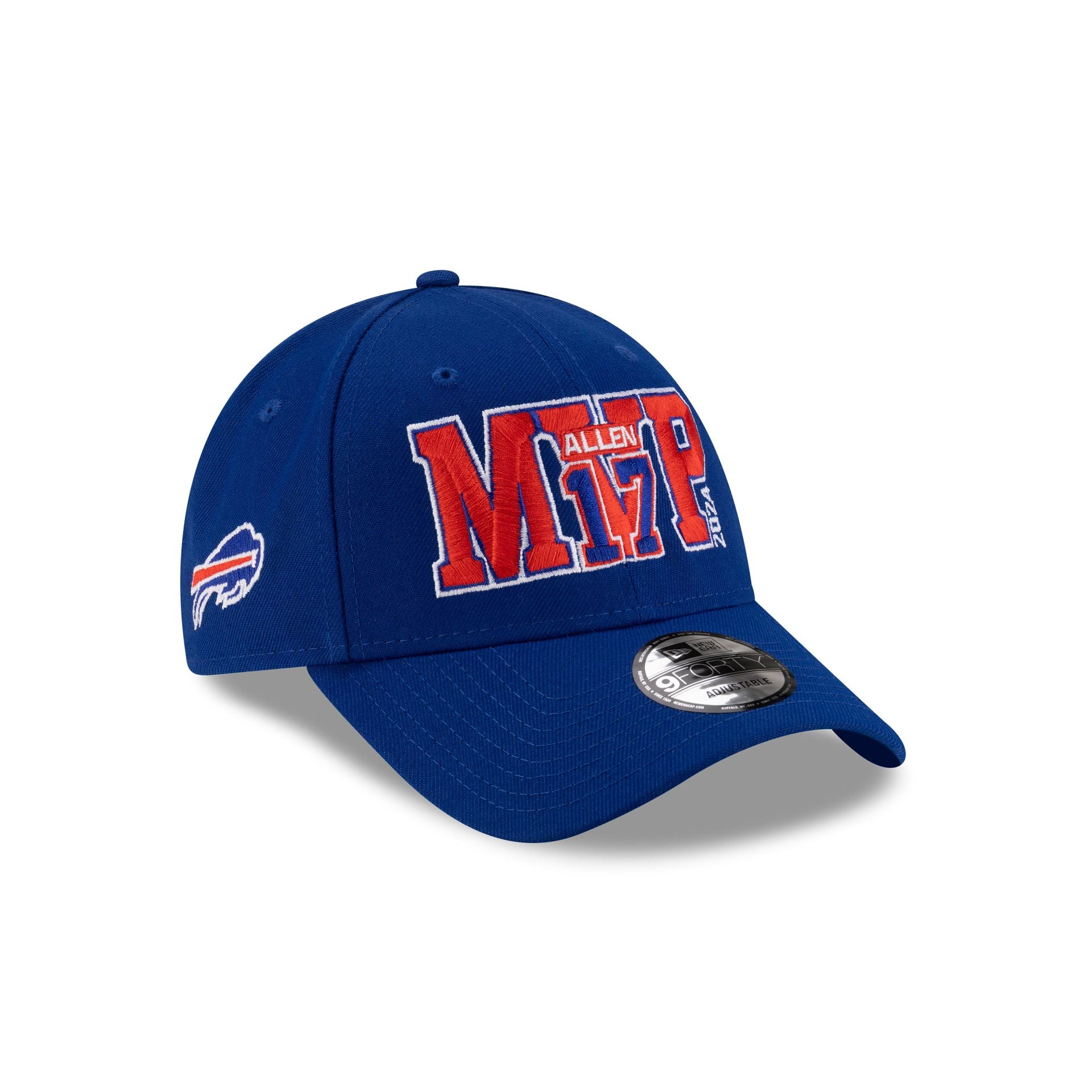 Buffalo Bills Josh Allen MVP Royal Blue 9FORTY Adjustable Hat - Nextgenmallstore