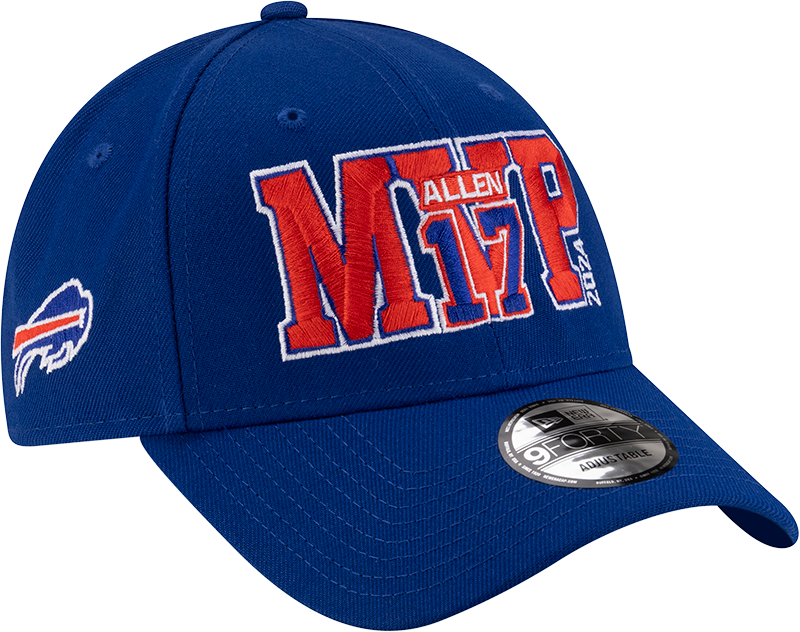 Buffalo Bills Josh Allen MVP Royal Blue 9FORTY Adjustable Hat