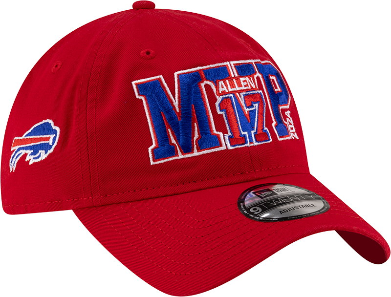 Buffalo Bills Josh Allen MVP Red 9TWENTY Adjustable Hat