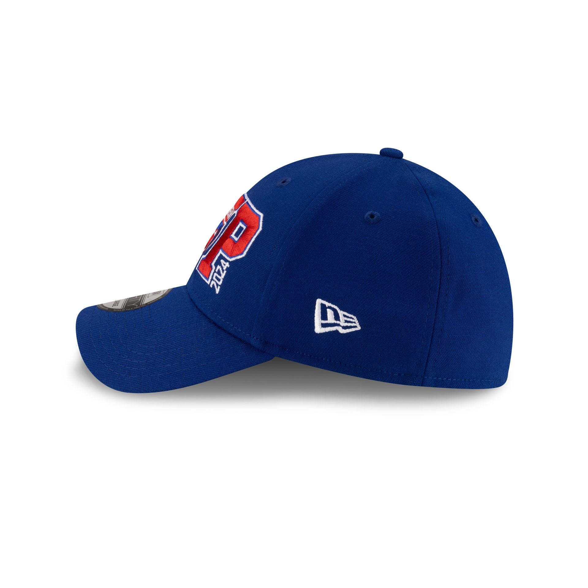 Buffalo Bills Josh Allen MVP Royal Blue 39THIRTY Stretch Fit Hat