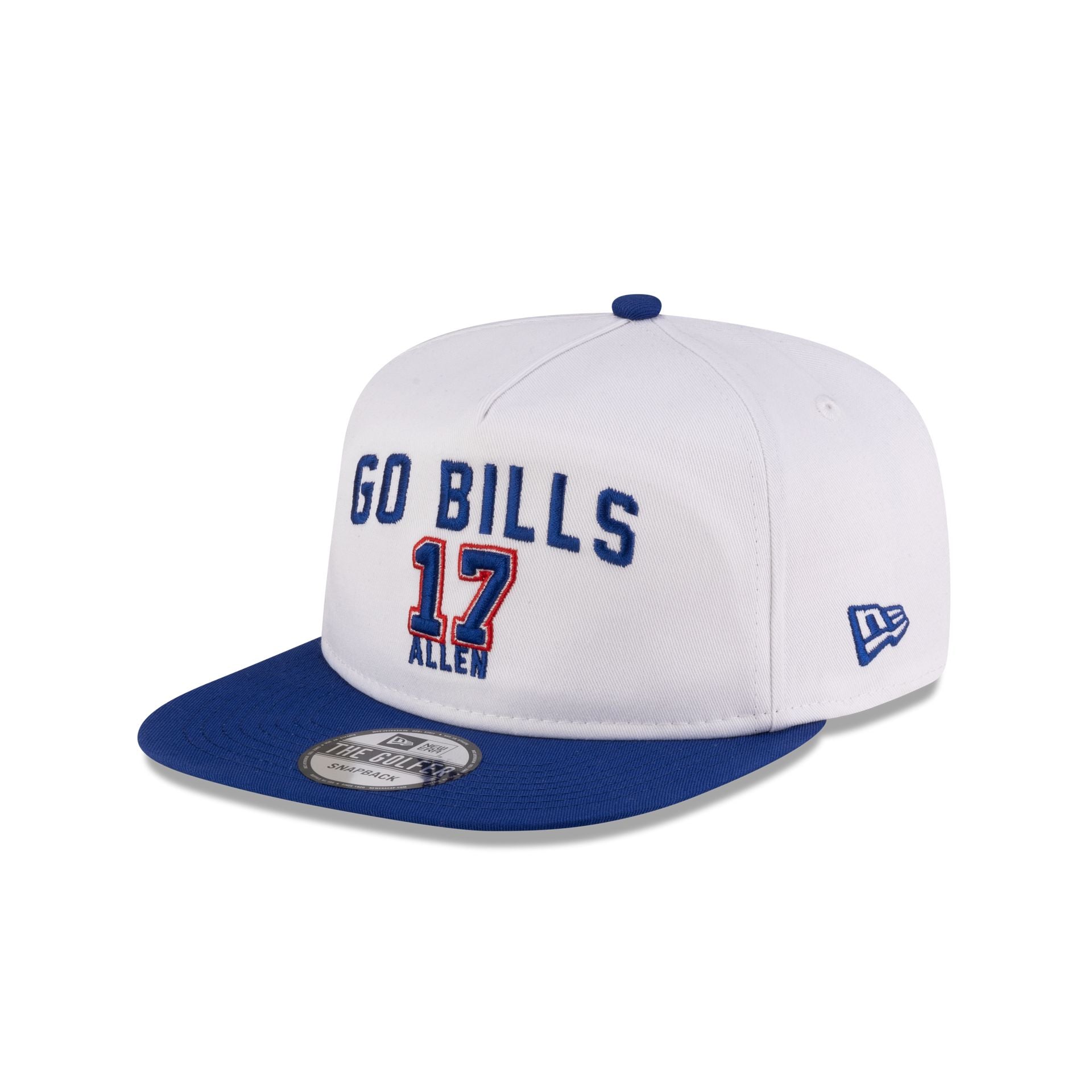 Buffalo Bills Josh Allen MVP White Golfer Hat