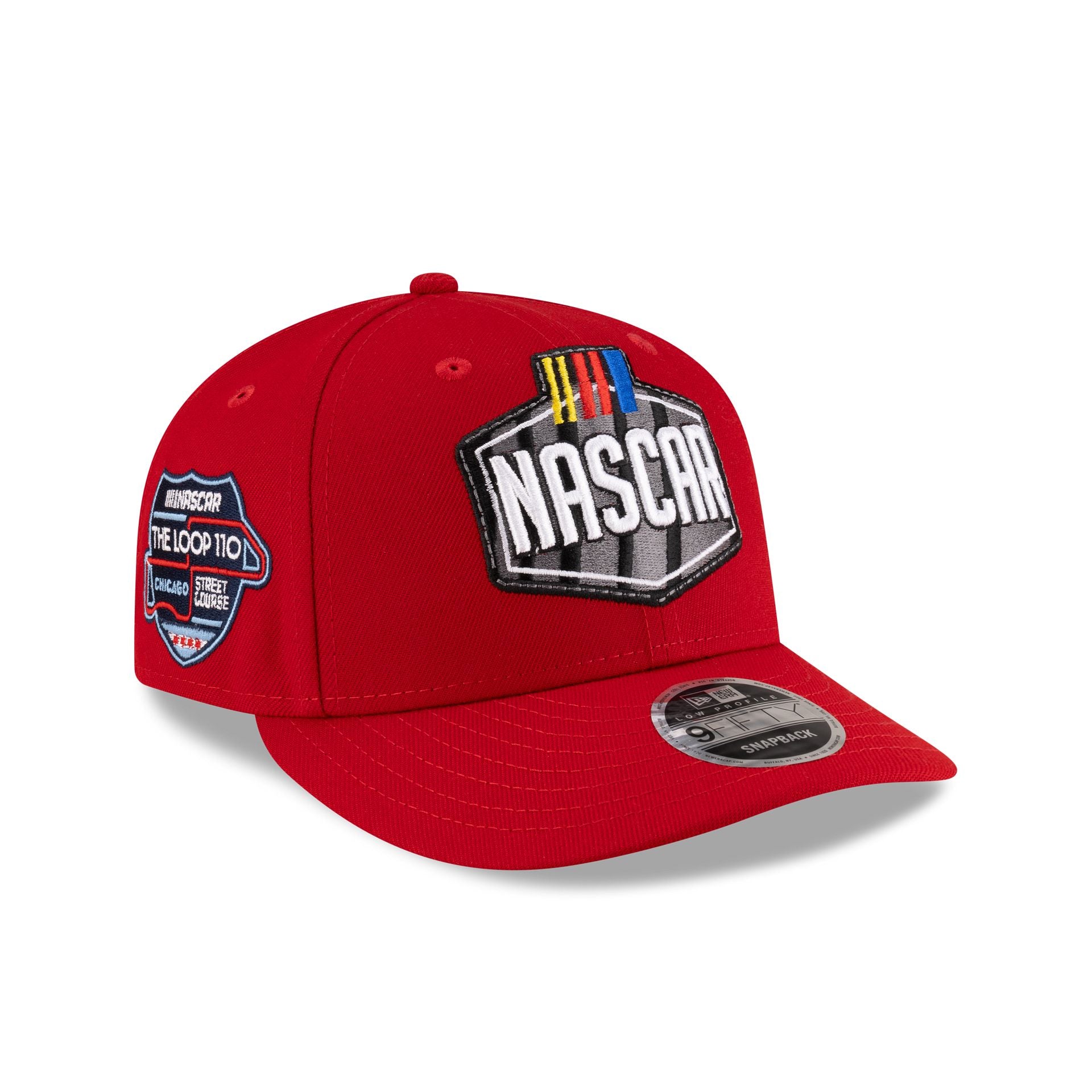 NASCAR Chicago Street Race Red Low Profile 9FIFTY Snapback Hat - Nextgenmallstore