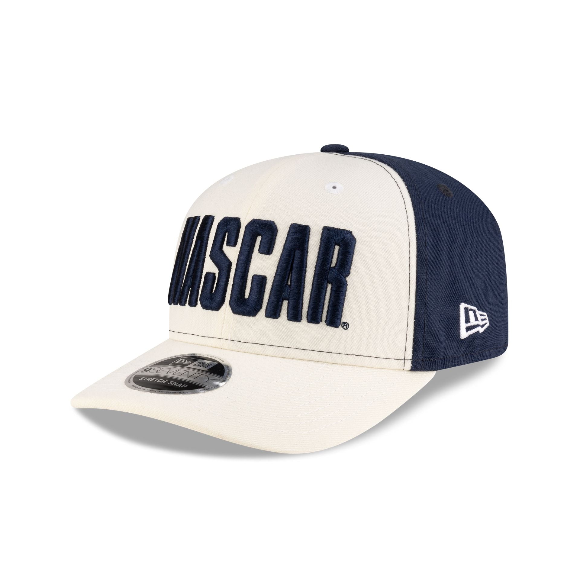 NASCAR Chicago Street Race Chrome Navy 9SEVENTY Stretch-Snap Hat
