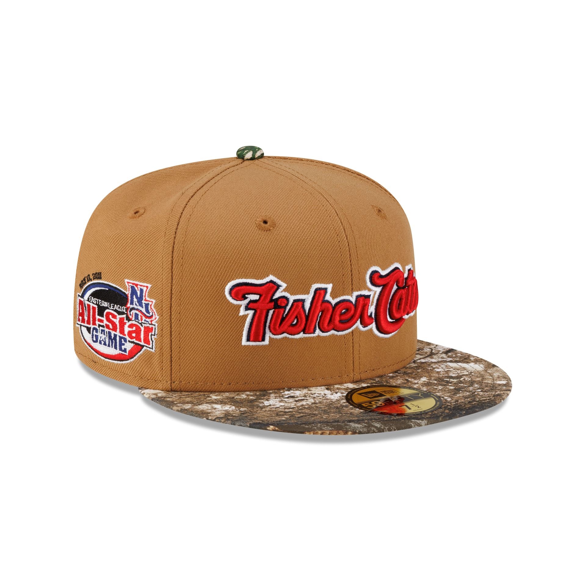 Just Caps Realtree New Hampshire Fisher Cats 59FIFTY Fitted Hat - Nextgenmallstore