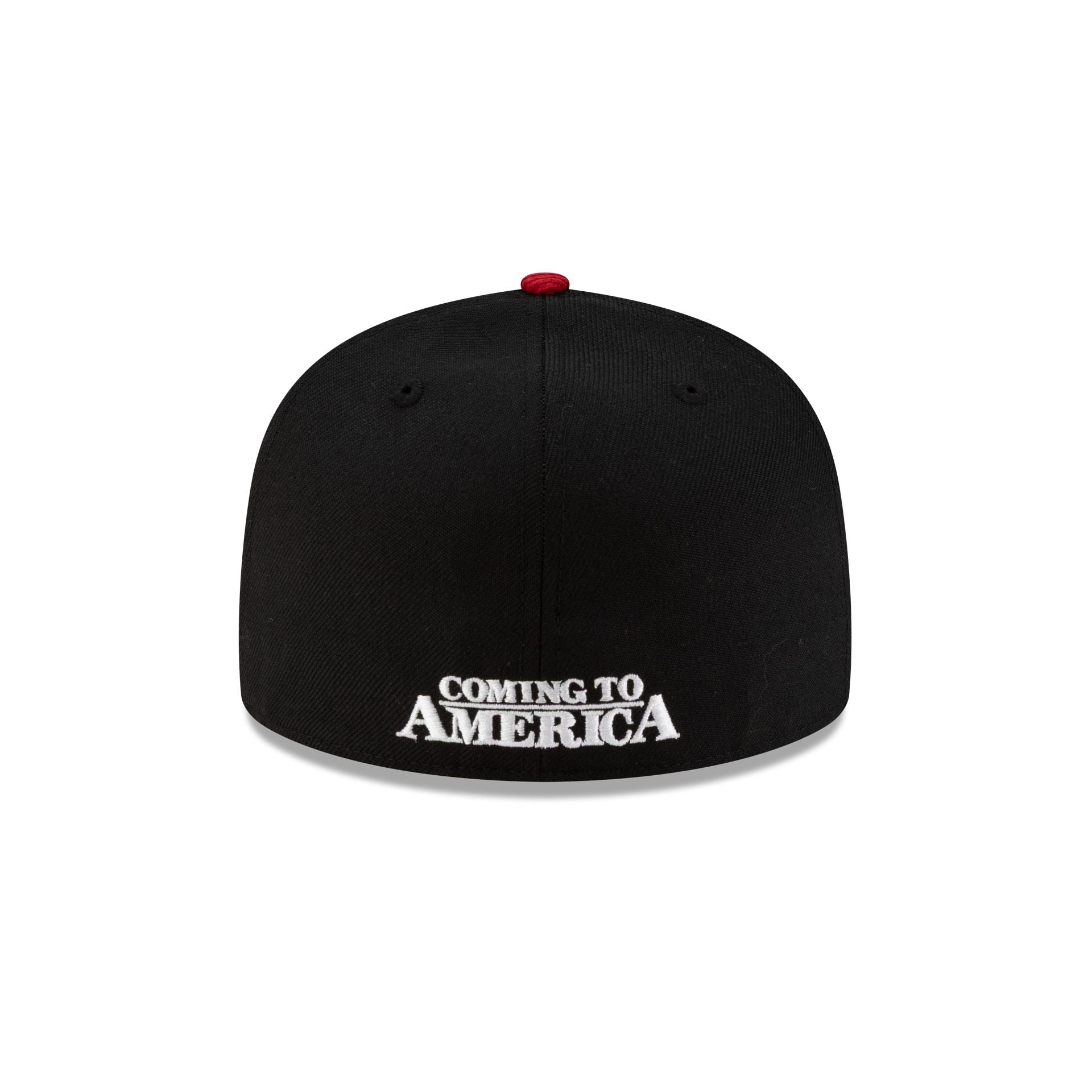 Coming to America Zamunda Black Orange 59FIFTY Fitted Hat