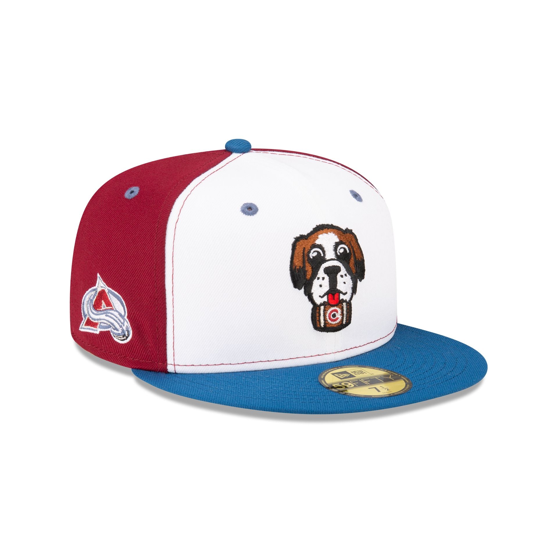 Colorado Avalanche Mascot 59FIFTY Fitted Hat - Nextgenmallstore
