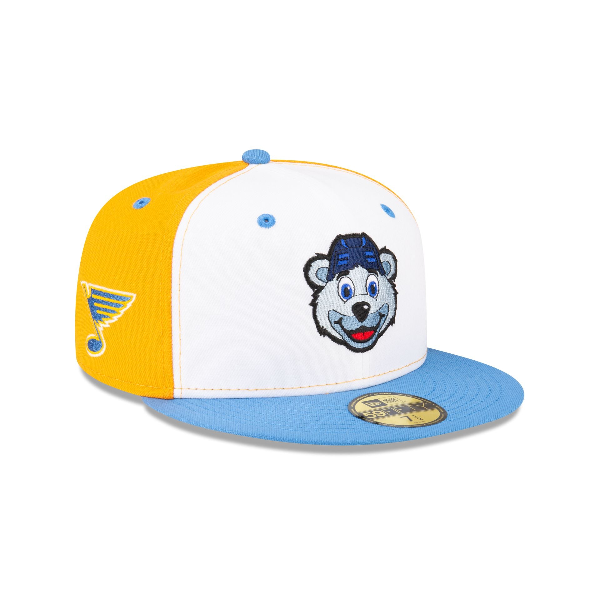 St. Louis Blues Mascot 59FIFTY Fitted Hat - Nextgenmallstore