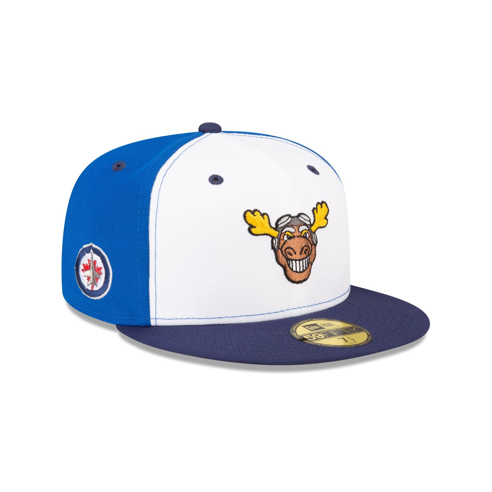 Winnipeg Jets Mascot 59FIFTY Fitted Hat - Nextgenmallstore