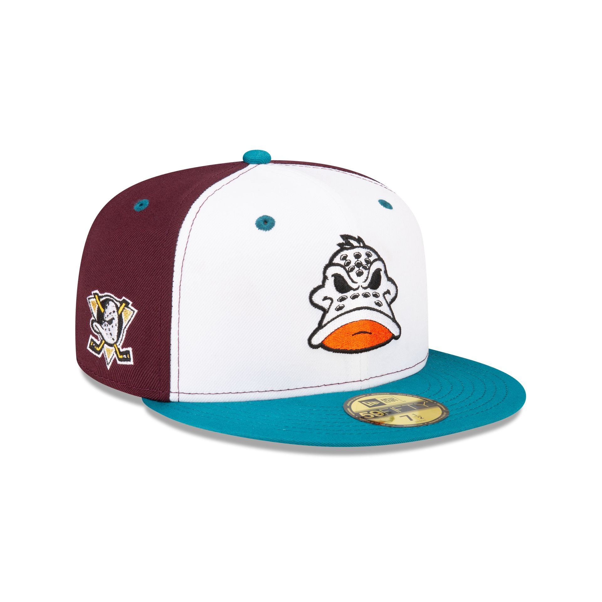 Anaheim Ducks Mascot 59FIFTY Fitted Hat - Nextgenmallstore