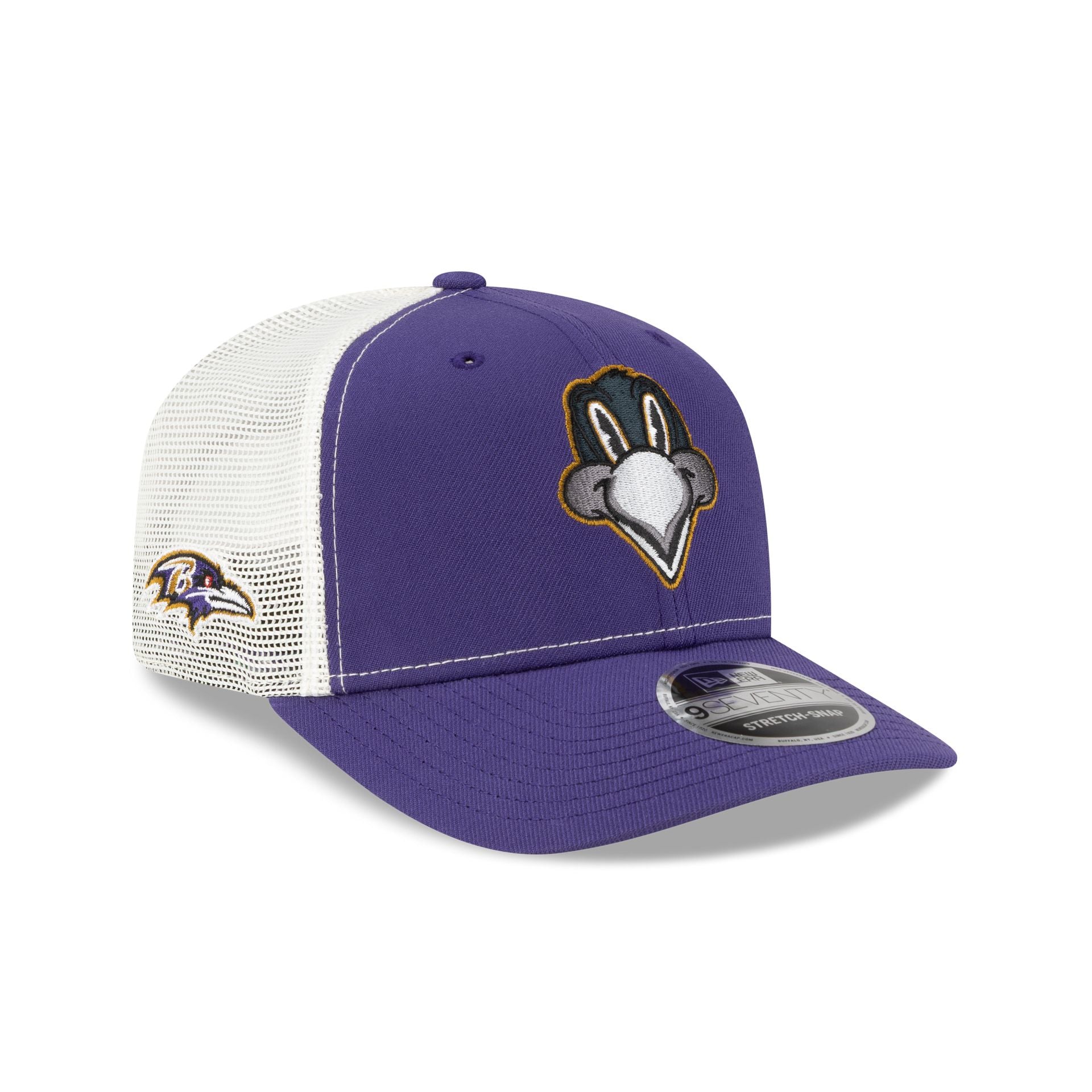 Baltimore Ravens Mascot 9SEVENTY Trucker Hat